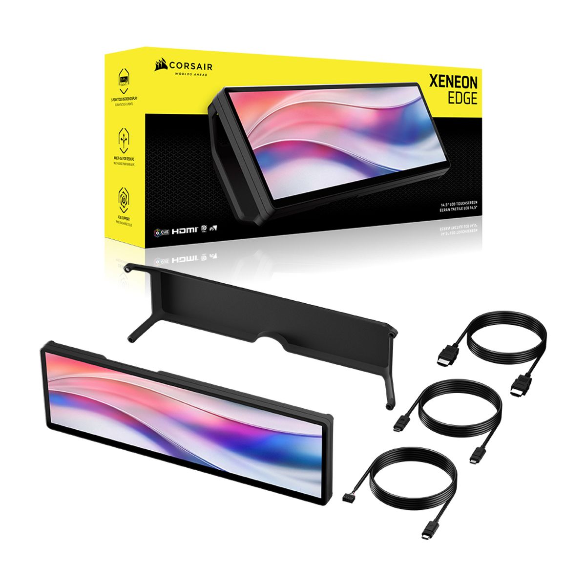 커세어(CORSAIR) 제논 엣지 터치스크린 보조 포터블모니터 36.83cm(14.5인치)