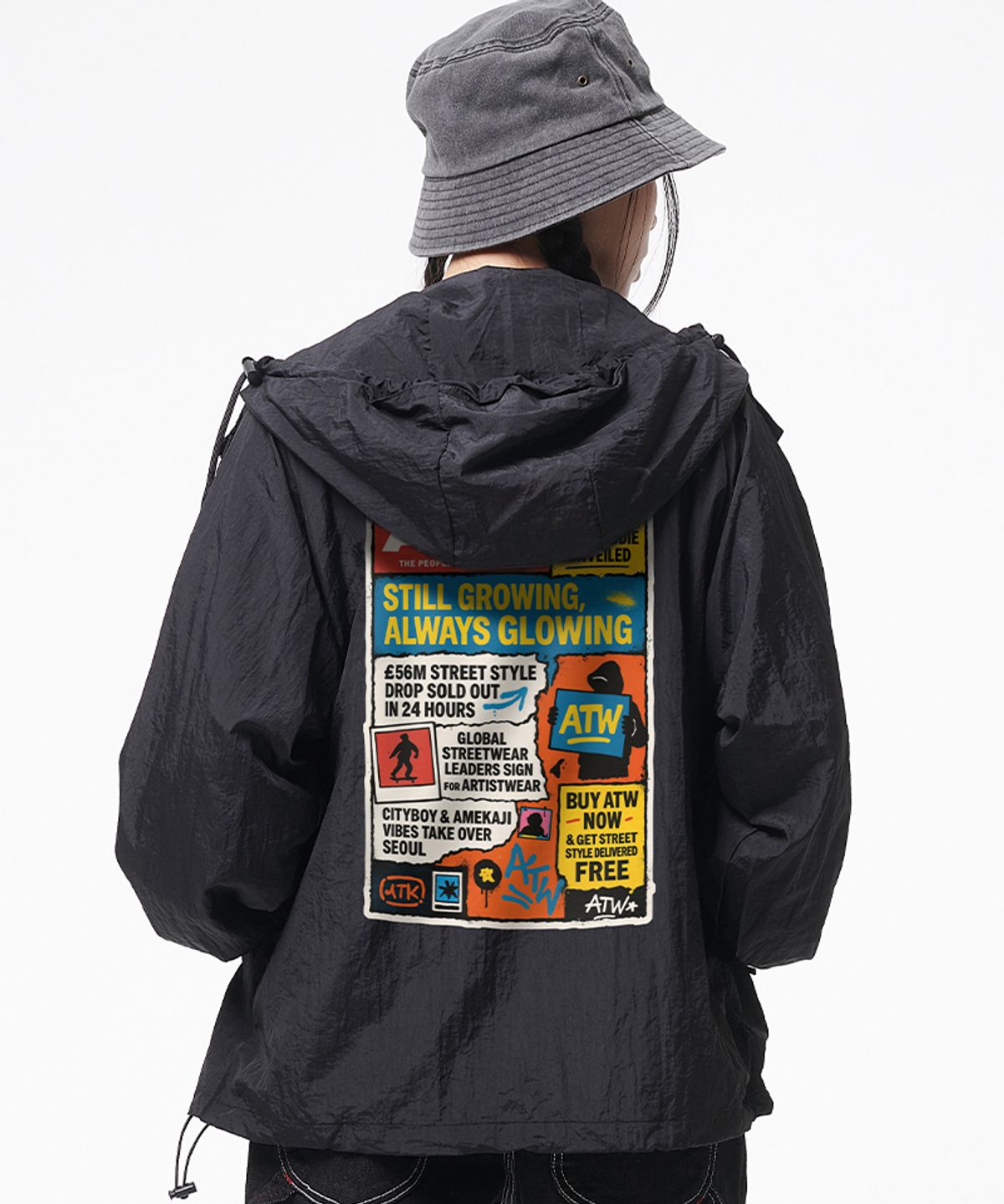 아티스트웨어(ARTISTWEAR) [ATW] 솔드아웃 후드 바람막이