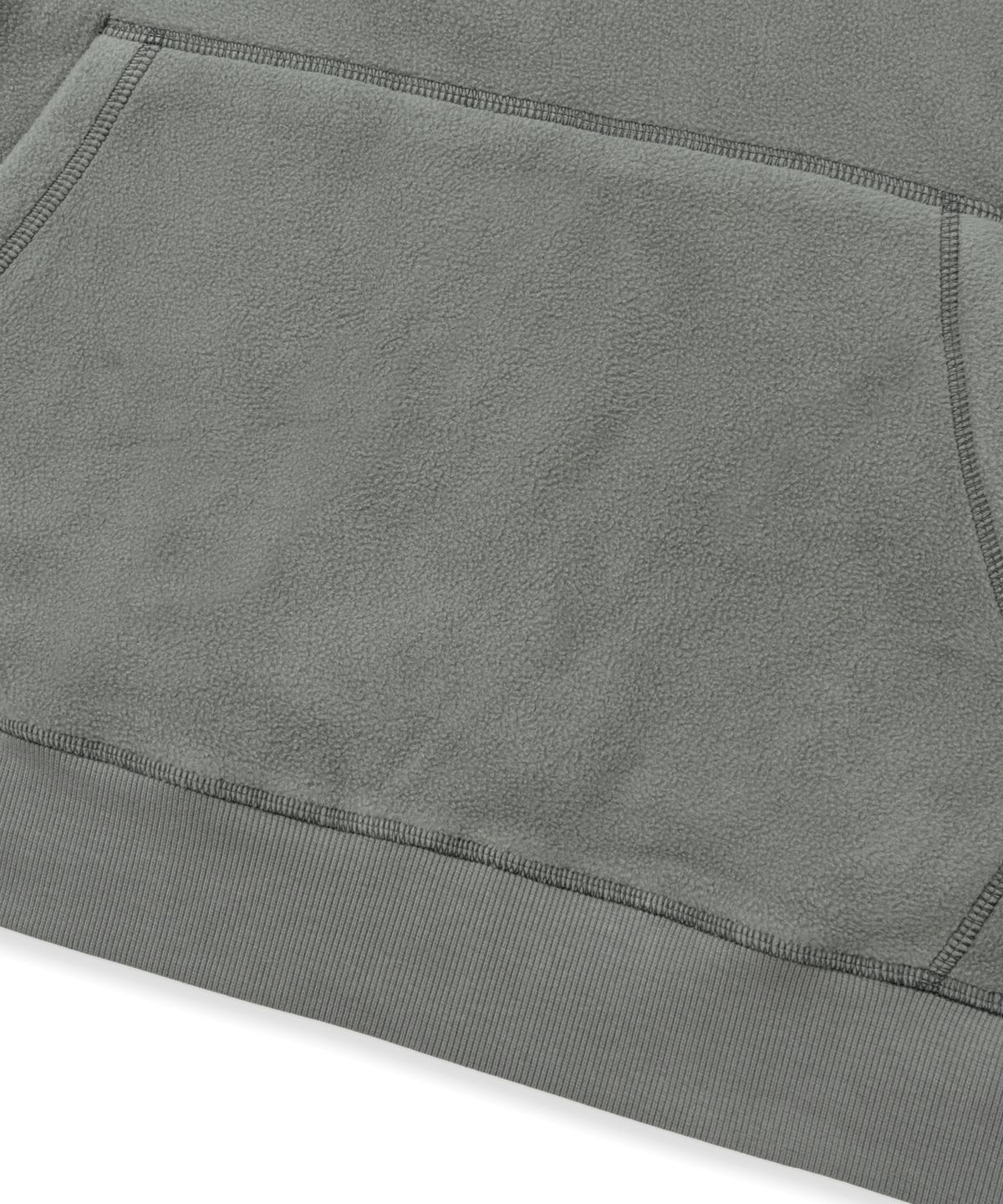 브라운브레스(BROWNBREATH) STITCH FLEECE HOODIE - GREY