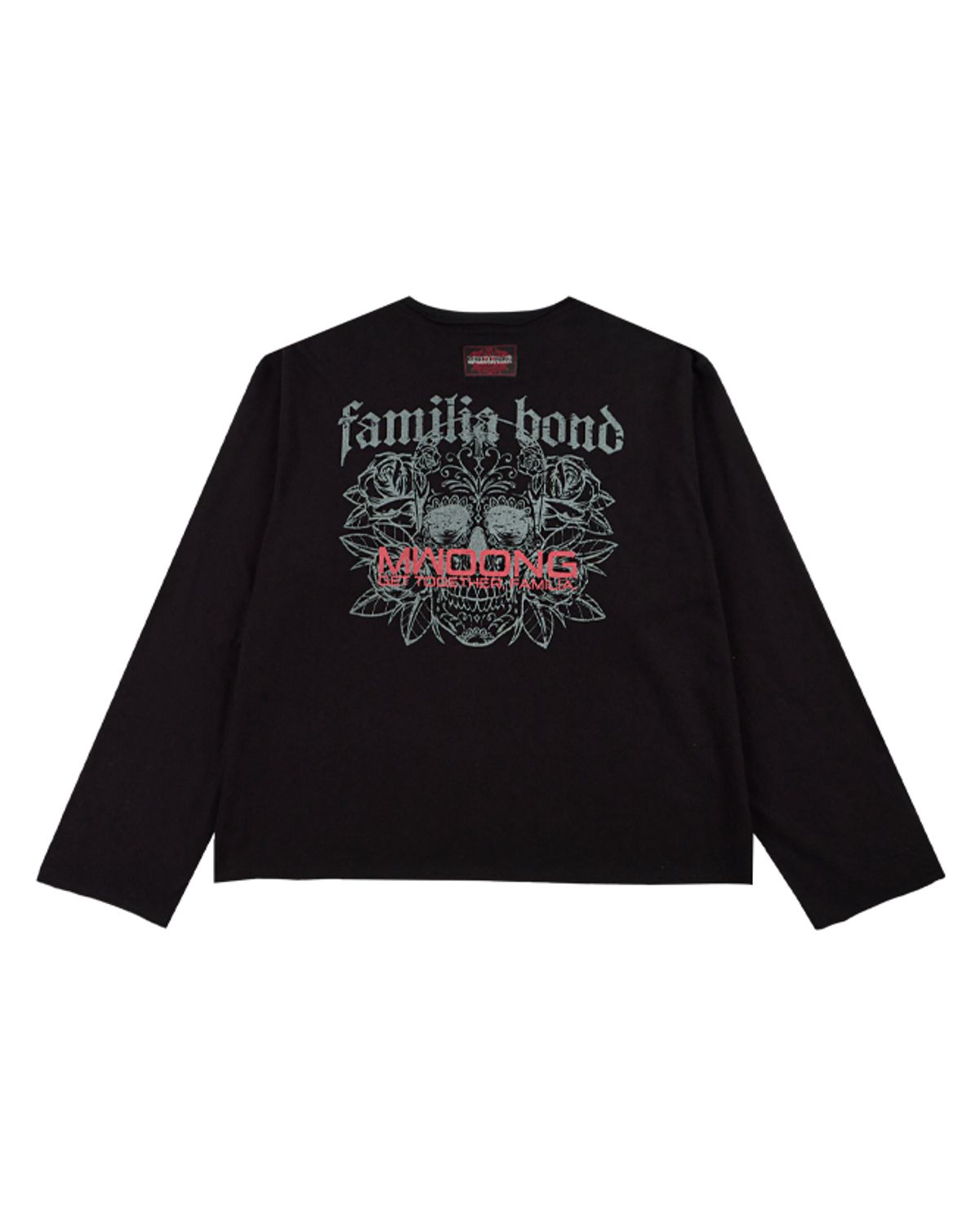뭉(MWOONG) Scarred cross LS(black)