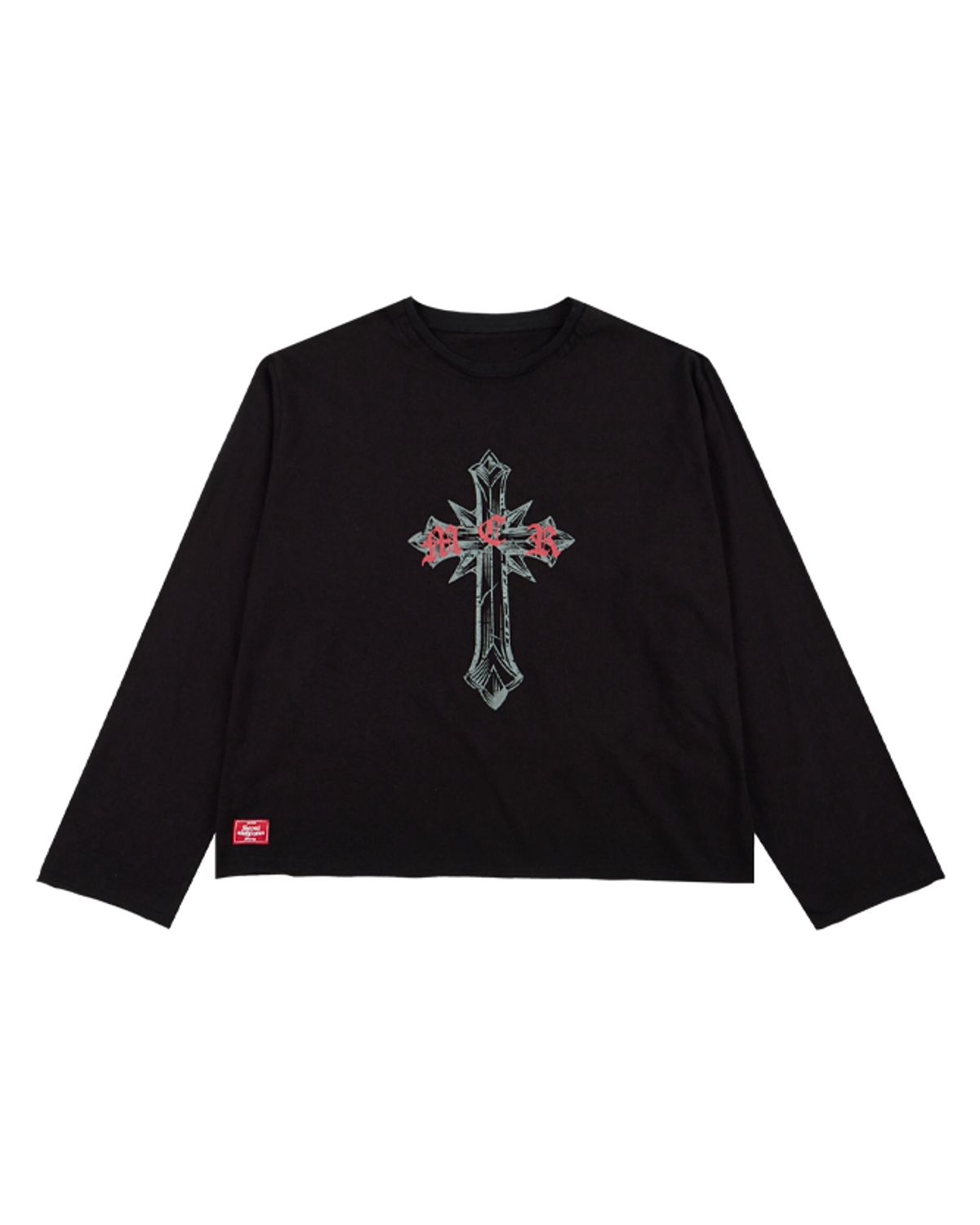 뭉(MWOONG) Scarred cross LS(black)
