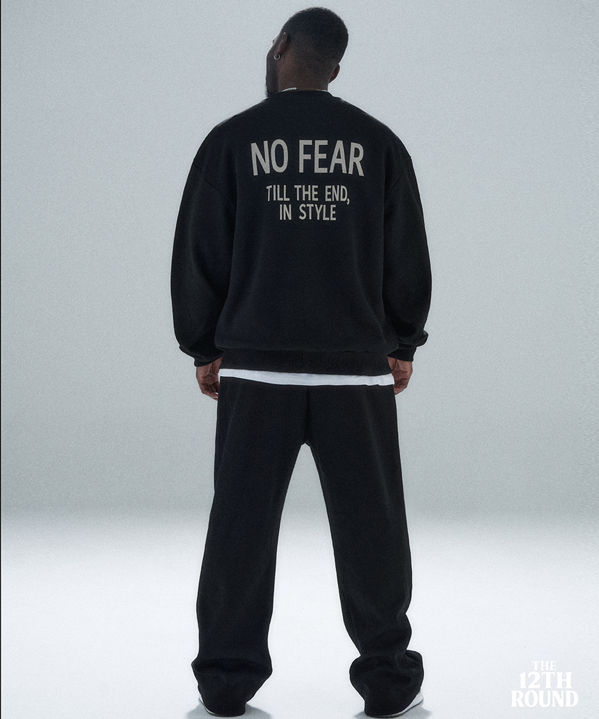 더트웰브라운드(THE 12TH ROUND) THE 12TH ROUND SWEAT PANTS BLACK