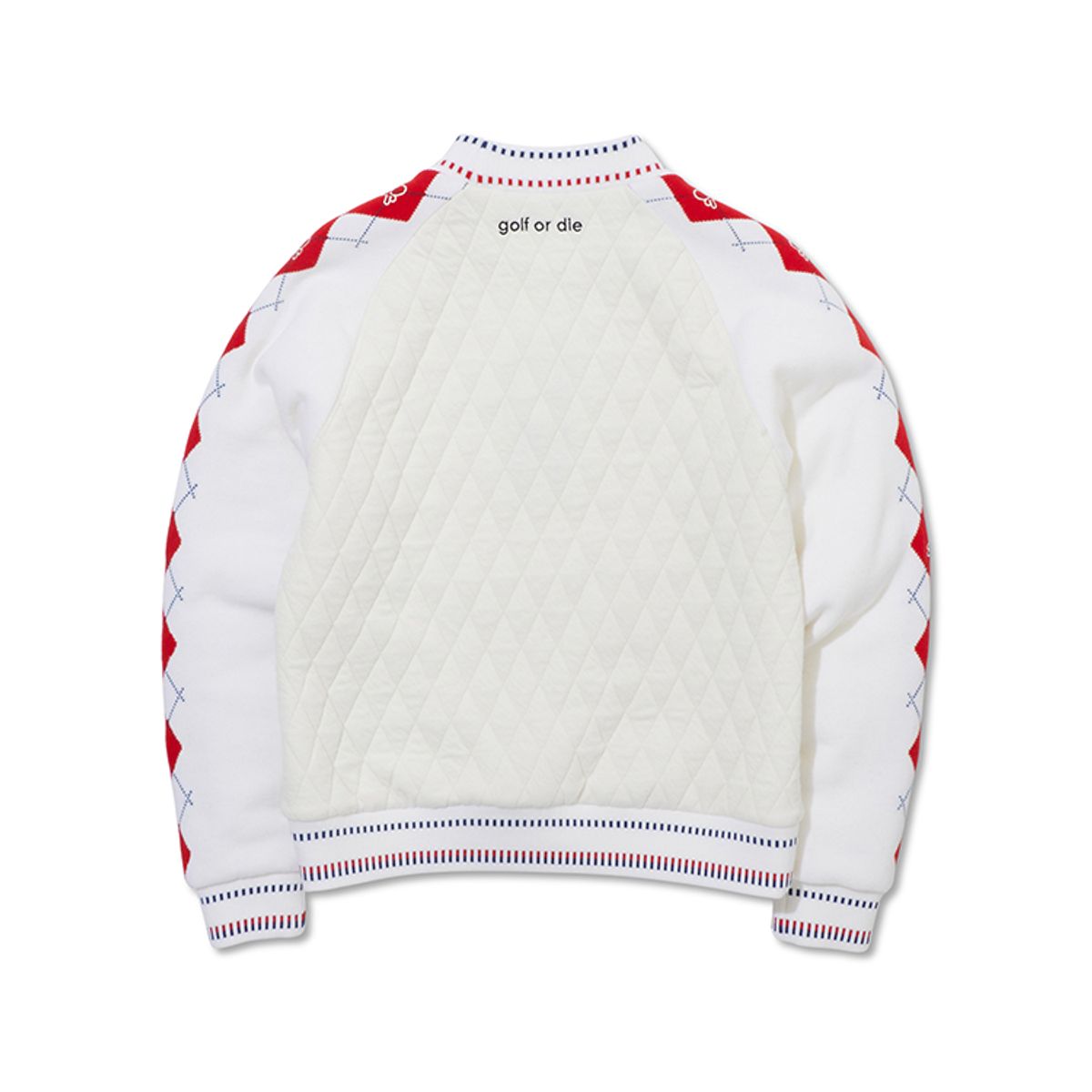 마크앤로나(MARK&LONA) W GN KNIT MIX QUILTING JERSEY CREW LR3IC72F