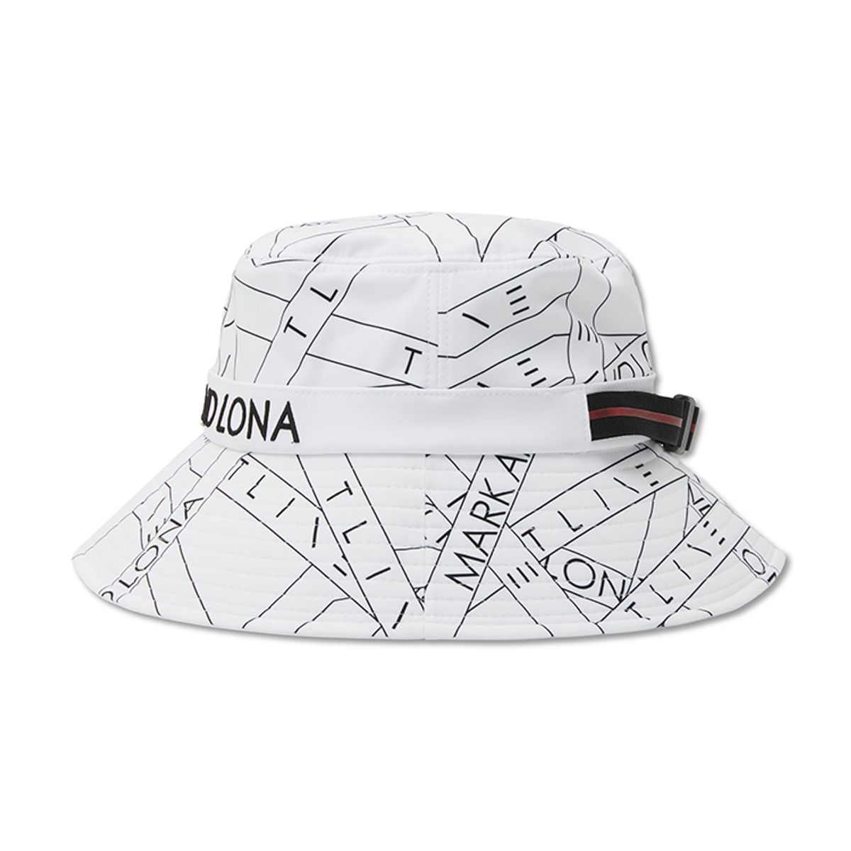 마크앤로나(MARK&LONA) U T-LINE LOGO PATTERN BUCKET HAT LR3YJ78U