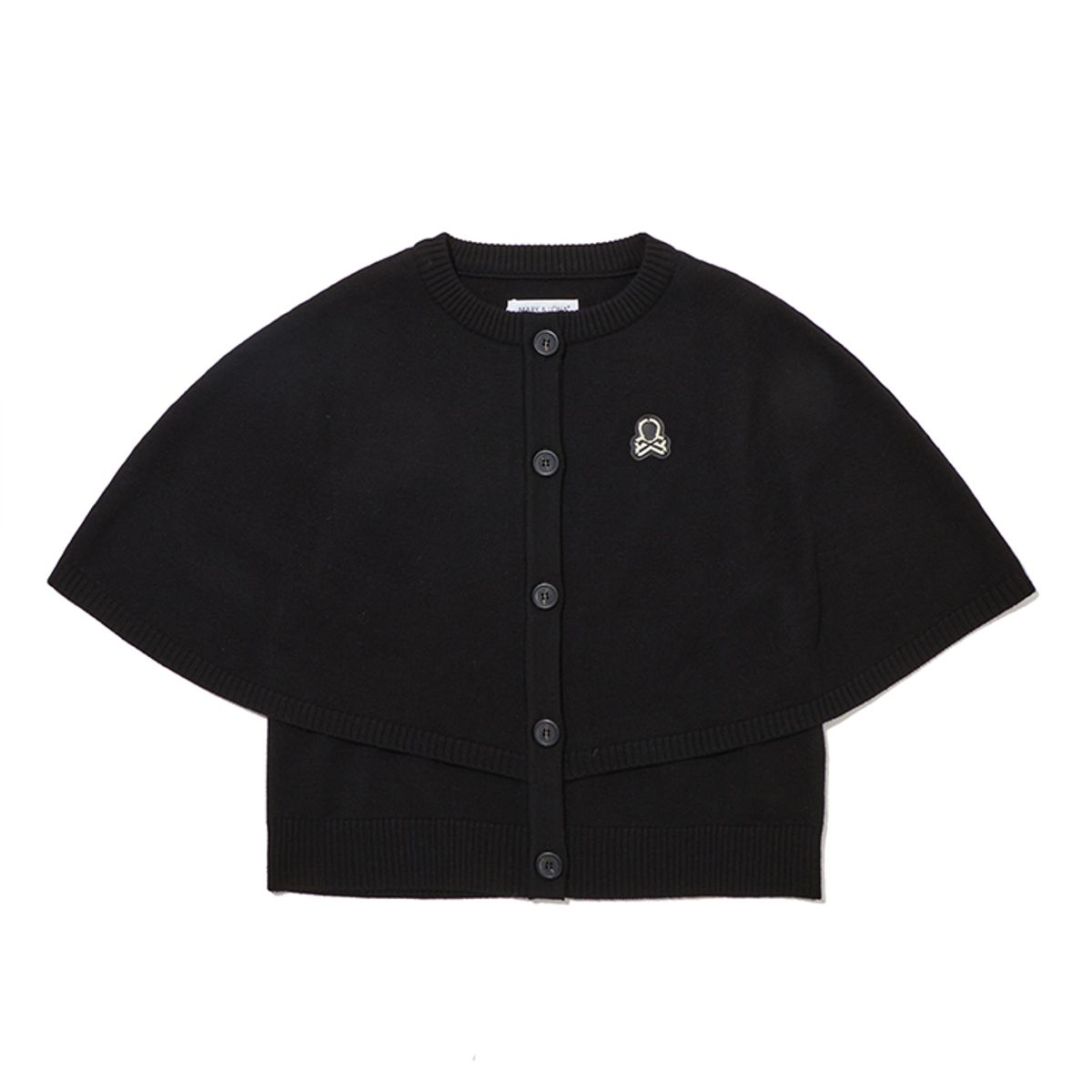 마크앤로나(MARK&LONA) W GN LOGO POINT KNIT CAPE LR3IB72F