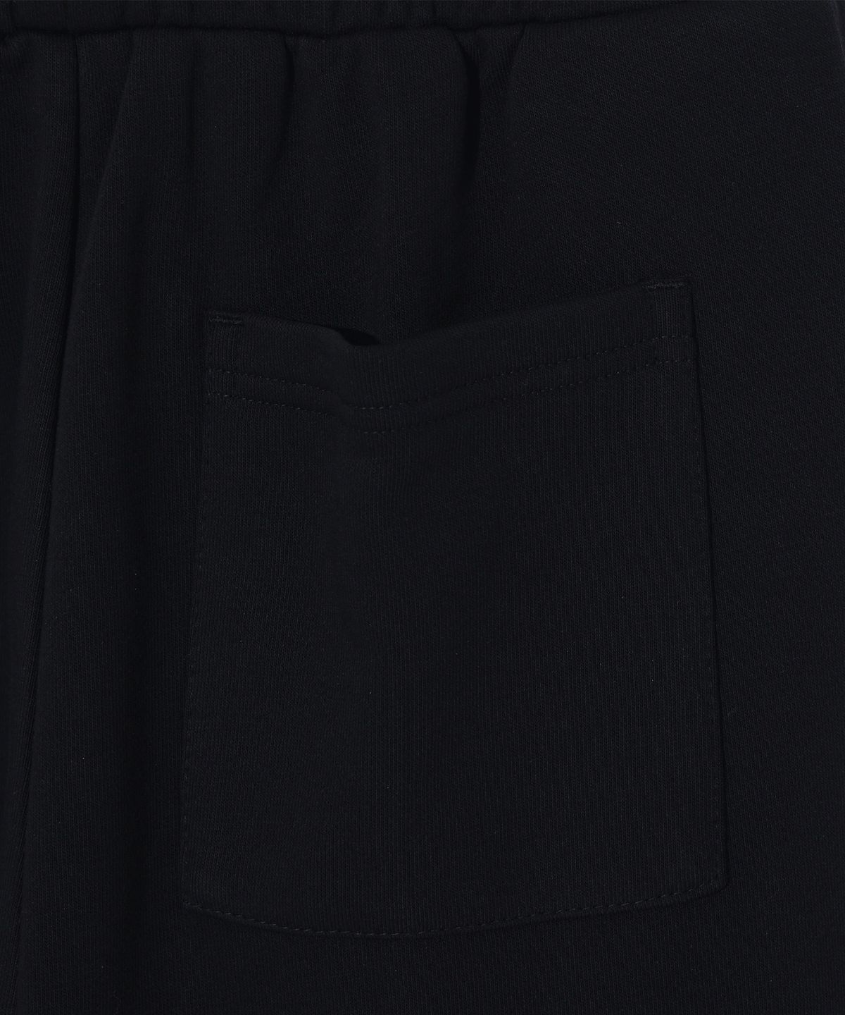 레이피커스(RAYFIKERS) 사이드 원 턱 와이드 스웨트 팬츠 MP9PU980_BLACK