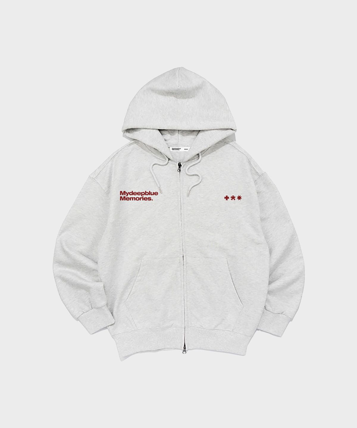 마이딥블루메모리즈(MY DEEP BLUE MEMORIES) (zp) MM SYMBOL LOGO 2WAY ZIP-UP (LG)