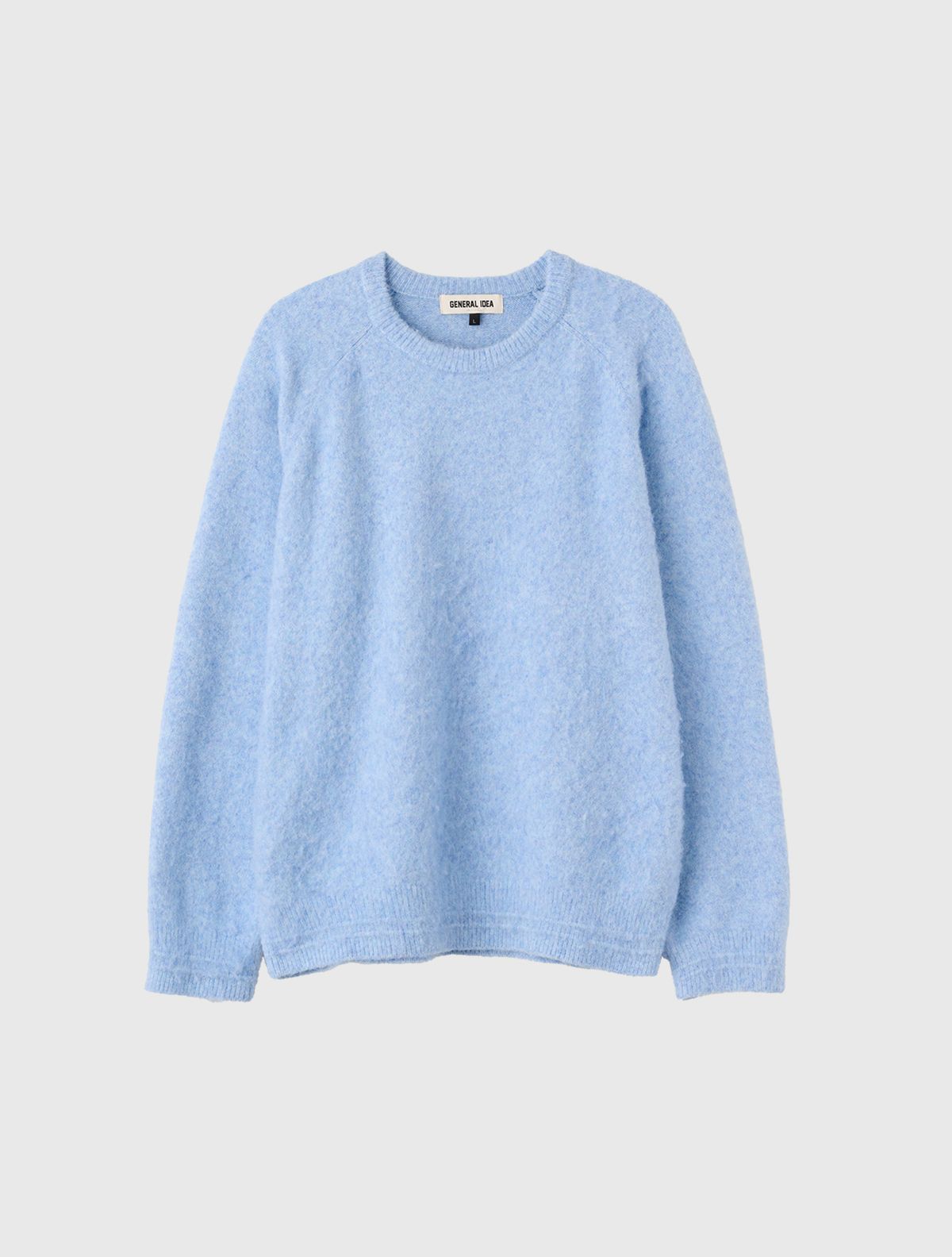 제너럴아이디어(GENERALIDEA) UNISEX 헤어리 니트 풀오버 [BLUE] / SBE4U05010