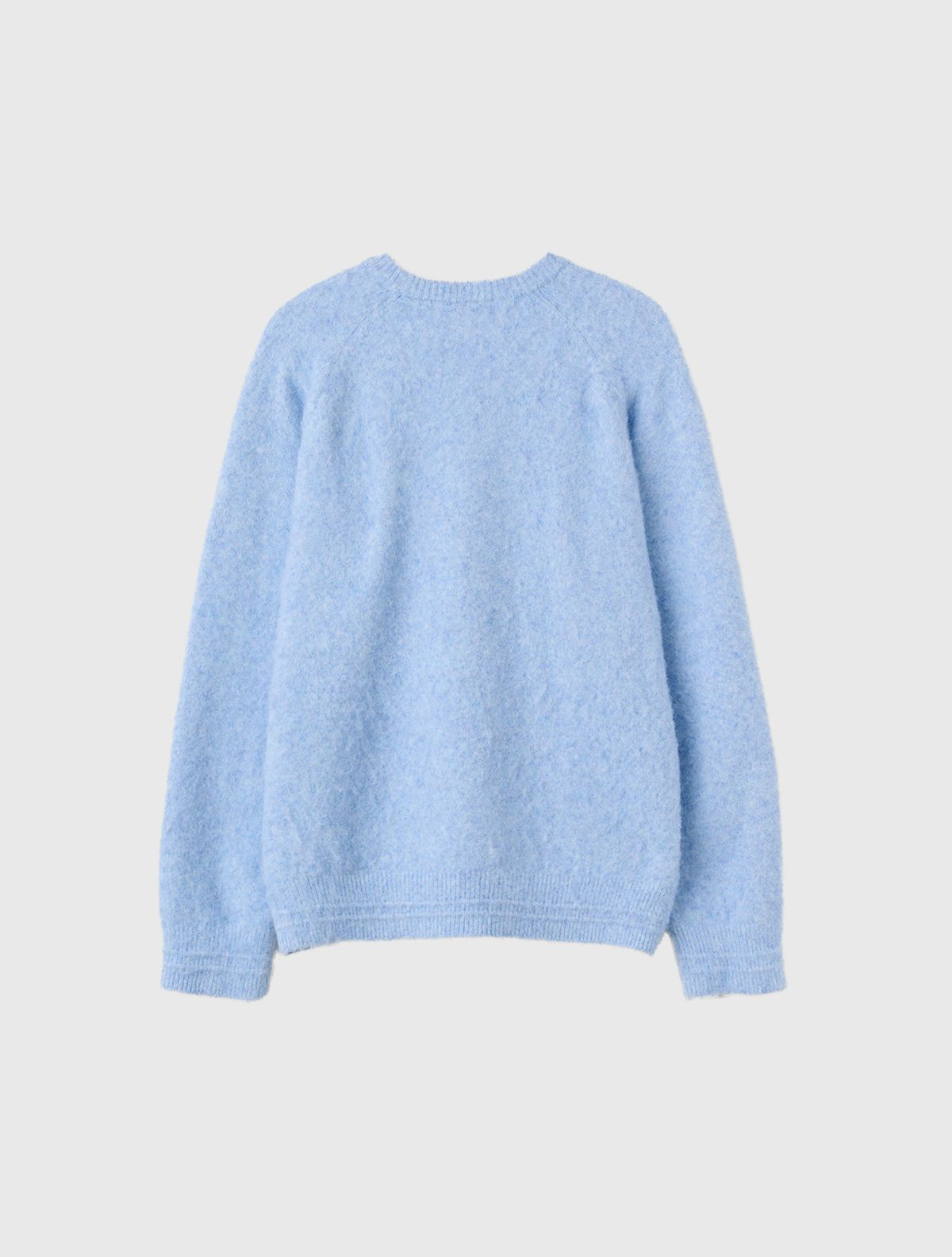 제너럴아이디어(GENERALIDEA) UNISEX 헤어리 니트 풀오버 [BLUE] / SBE4U05010