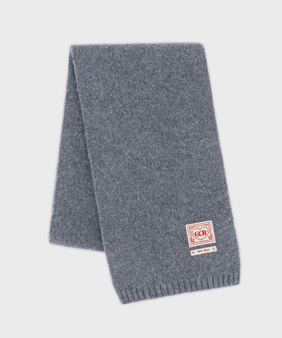 고코리(GOCORI) GCR Wool Muffler - Dark Gray 울 머플러