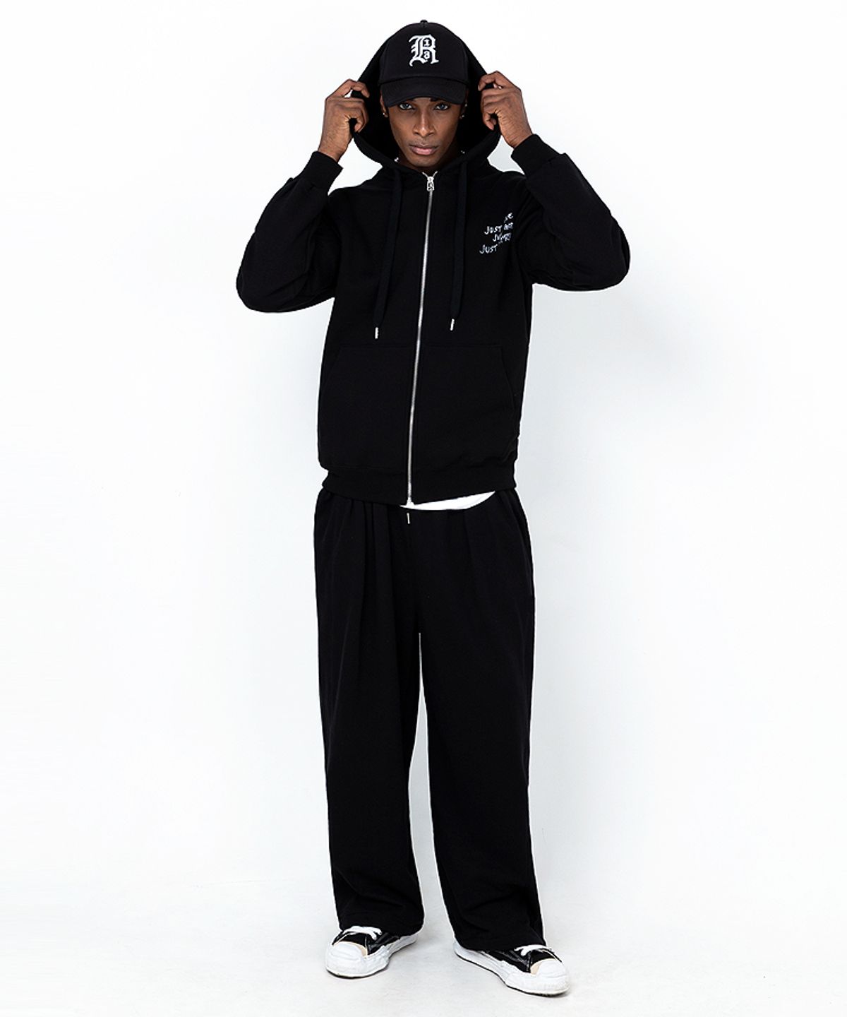 스트라이크(STRIKE) Just Edition Hood Zip-Up (BLACK)