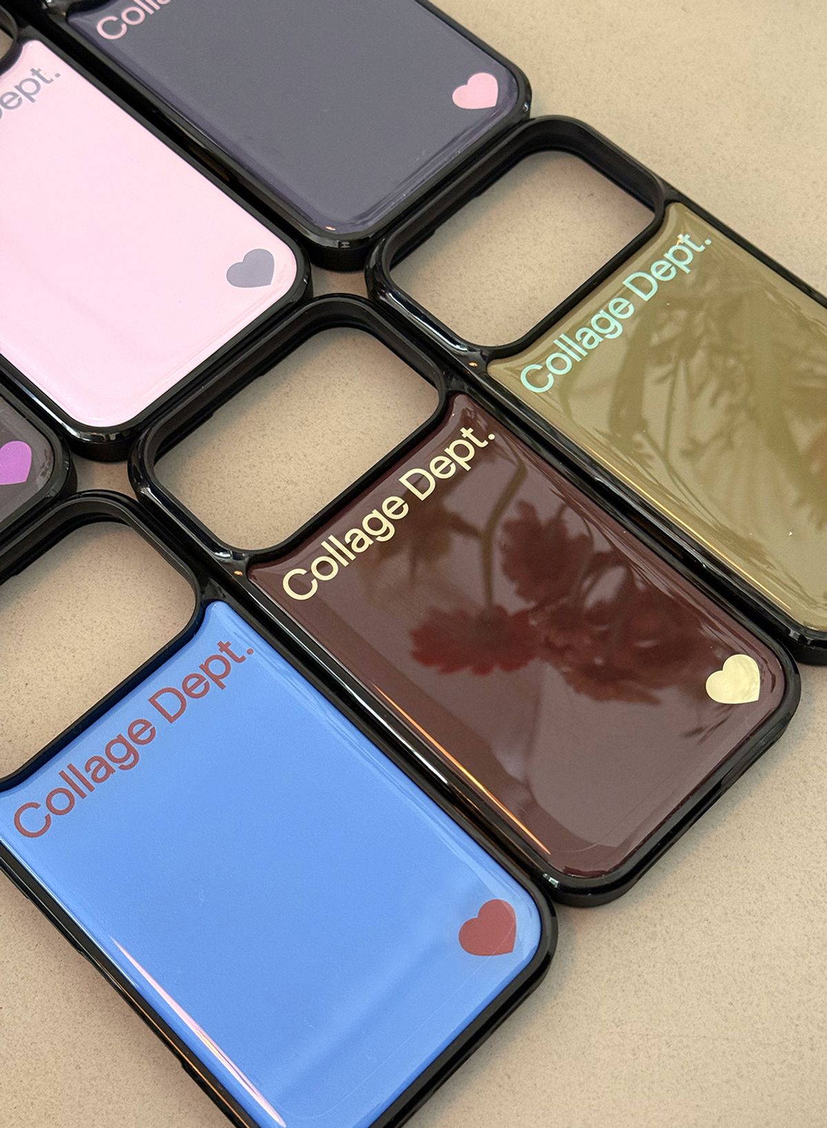 꼴라주바캉스(COLLAGEVACANCE) Collage Dept. Color Epoxy Case - 7color (폰케이스)