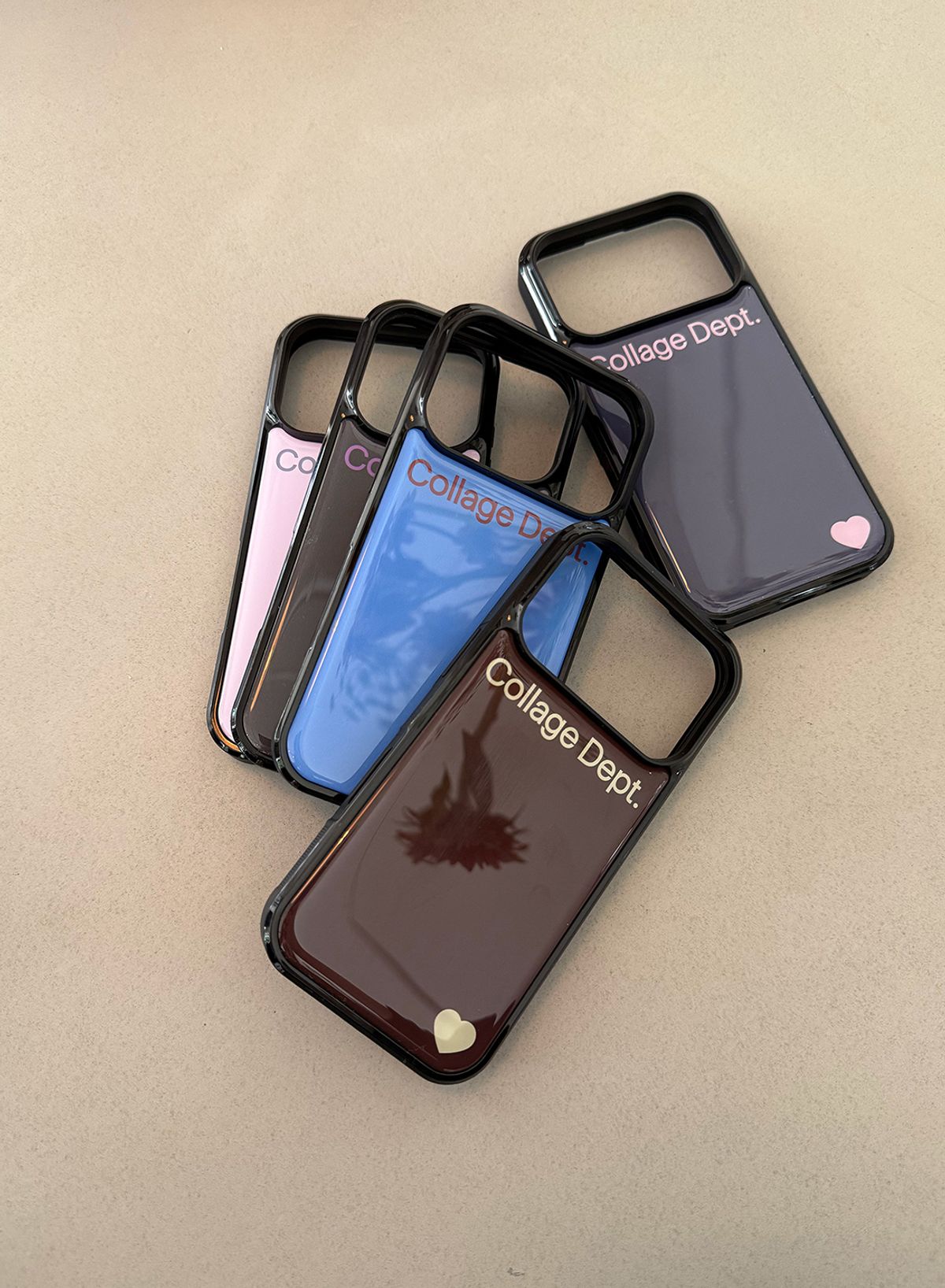 꼴라주바캉스(COLLAGEVACANCE) Collage Dept. Color Epoxy Case - 7color (폰케이스)