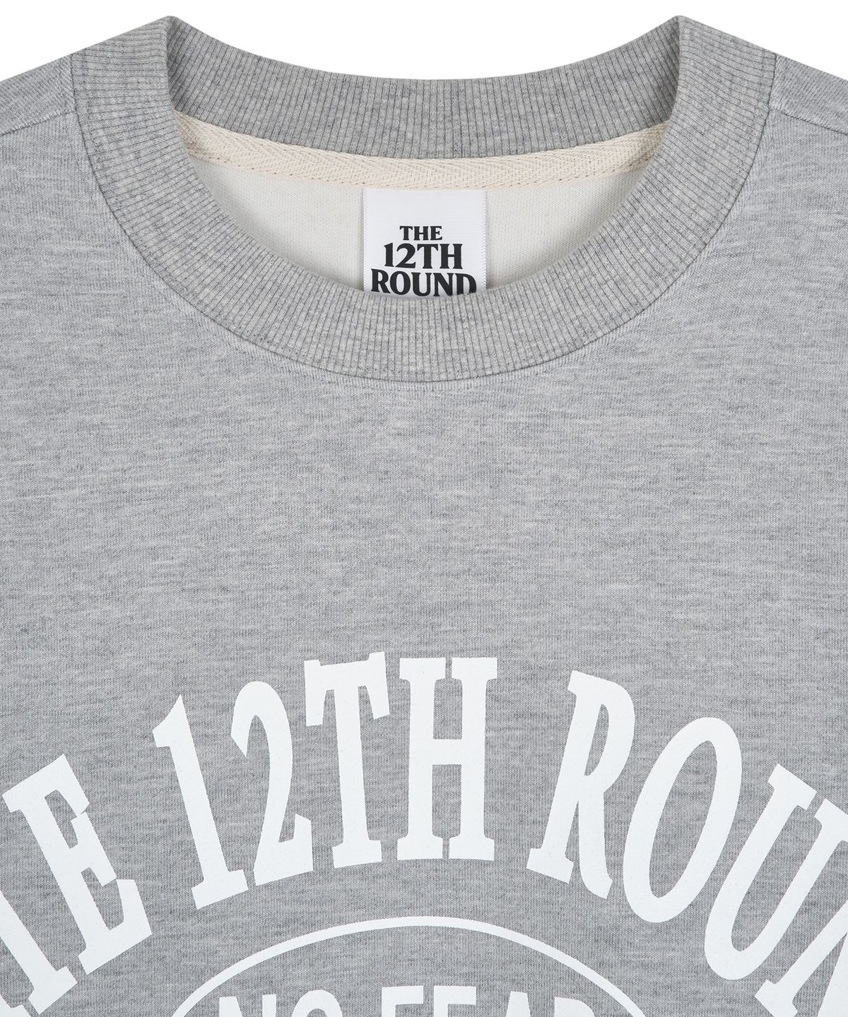 더트웰브라운드(THE 12TH ROUND) THE 12TH ROUND SIGNATURE SWEATSHIRT GRAY