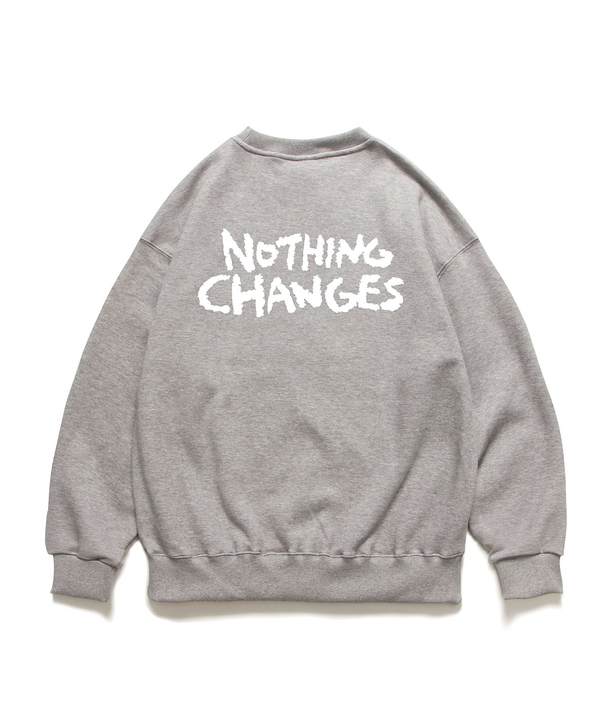앱놀머씽(ABNORMALTHING) NC 루즈핏 크루넥 그레이 (NC CREWNECK GREY)