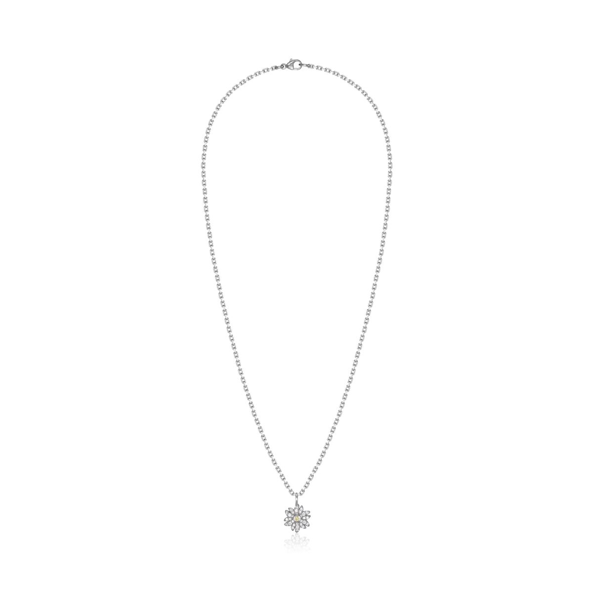 스쿠도(SCUDO) Cuore White Stone Necklace
