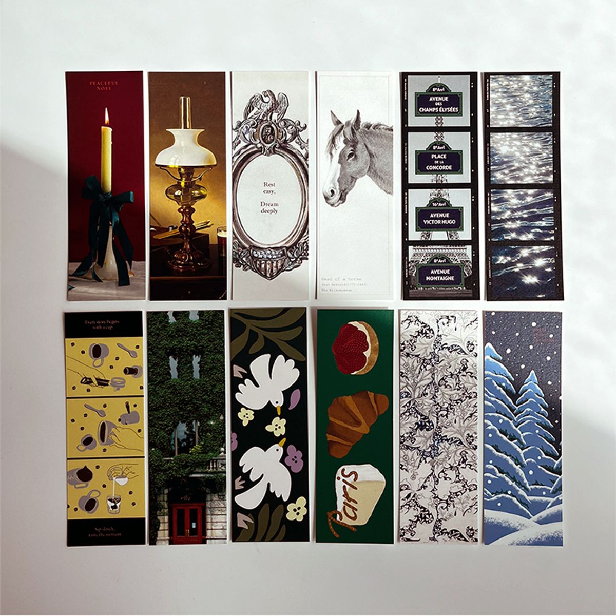 아트밀(ARTMILL) [네컷사진용 개폐형액자] 2종 + 엽서12종셋트 클래식 감성소품