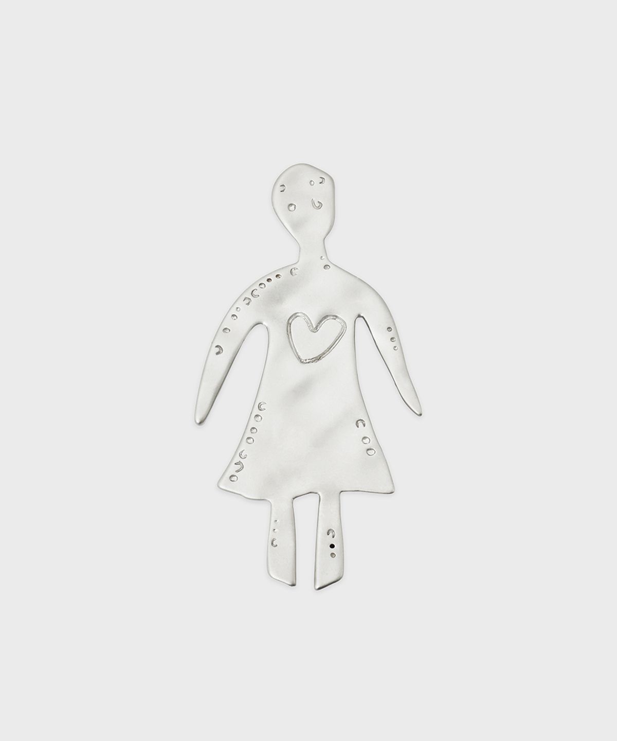 시눈(SINOON) Flatty Girl Multi Pin (Silver)