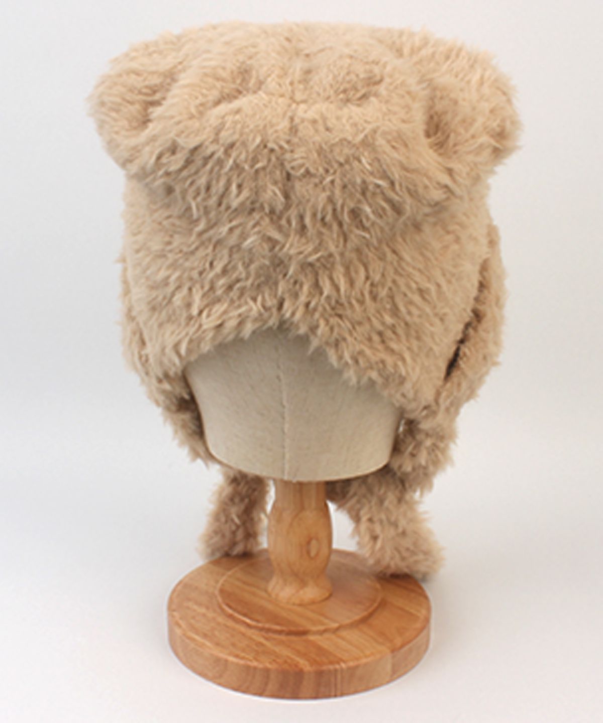 유니버셜 케미스트리(UNIVERSAL CHEMISTRY) Bear Fur Beige Bonnet Hat 털모자