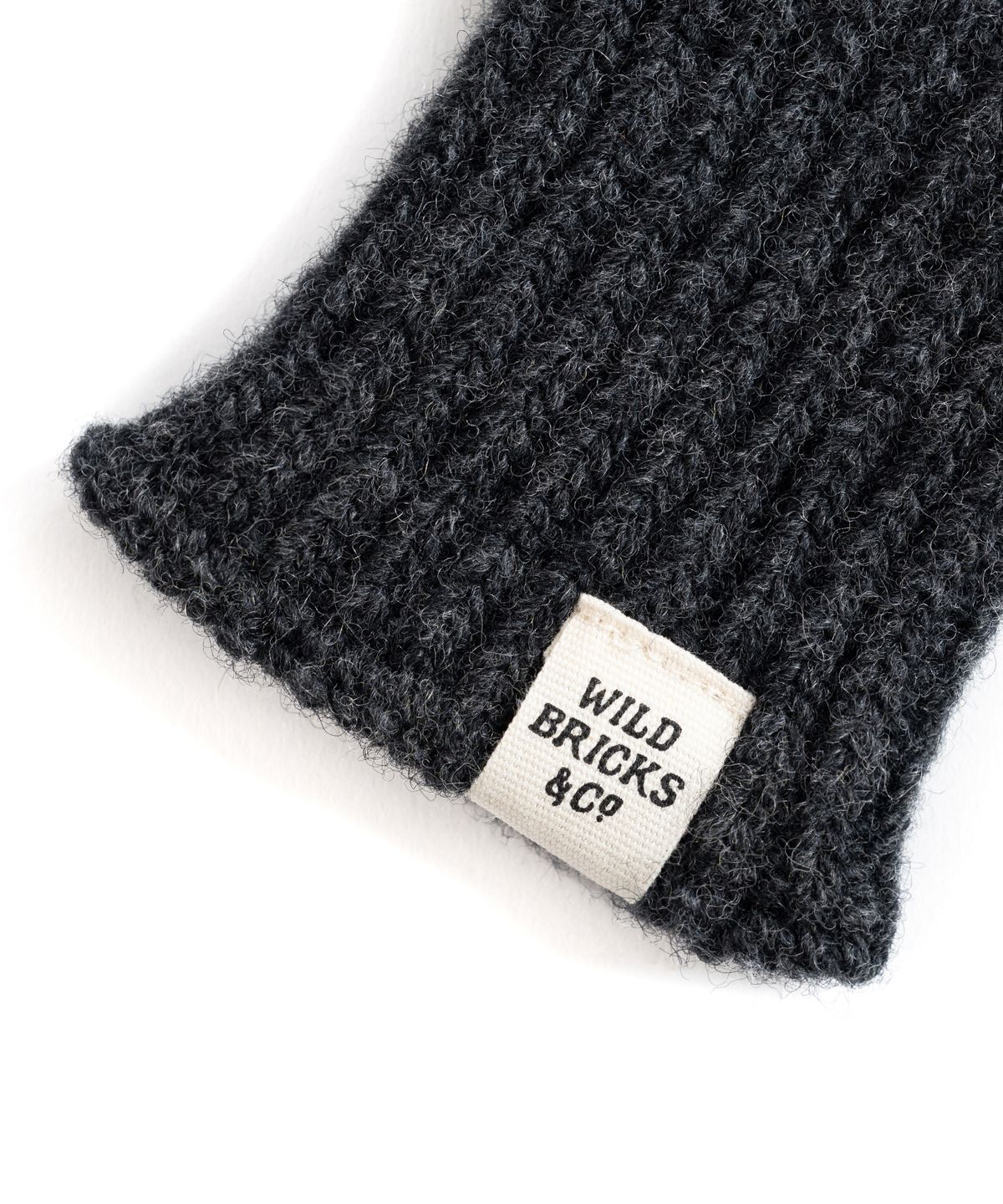 와일드 브릭스(WILD BRICKS) W24 FINGER HOLE GLOVES (charcoal)