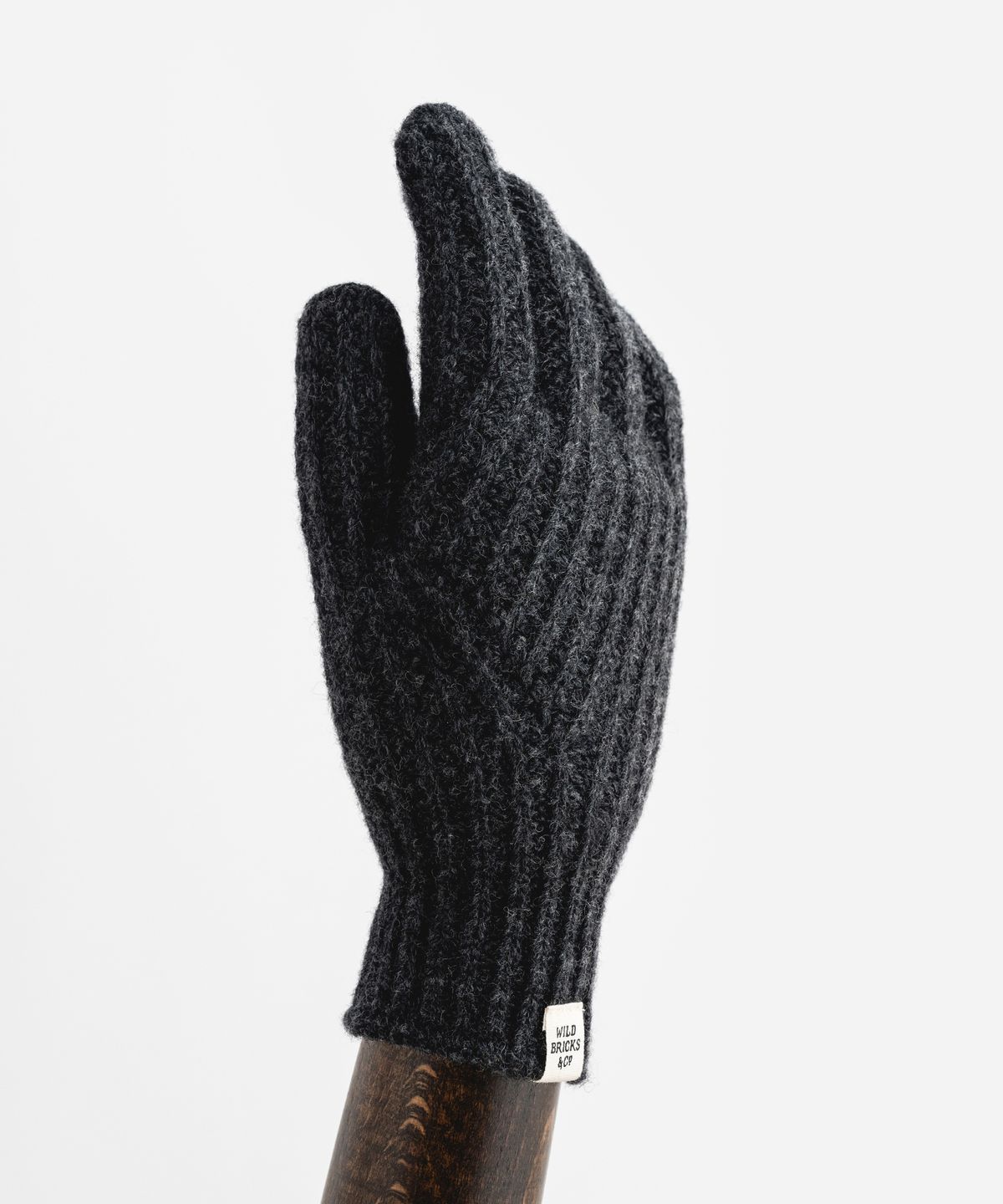 와일드 브릭스(WILD BRICKS) W24 FINGER HOLE GLOVES (charcoal)