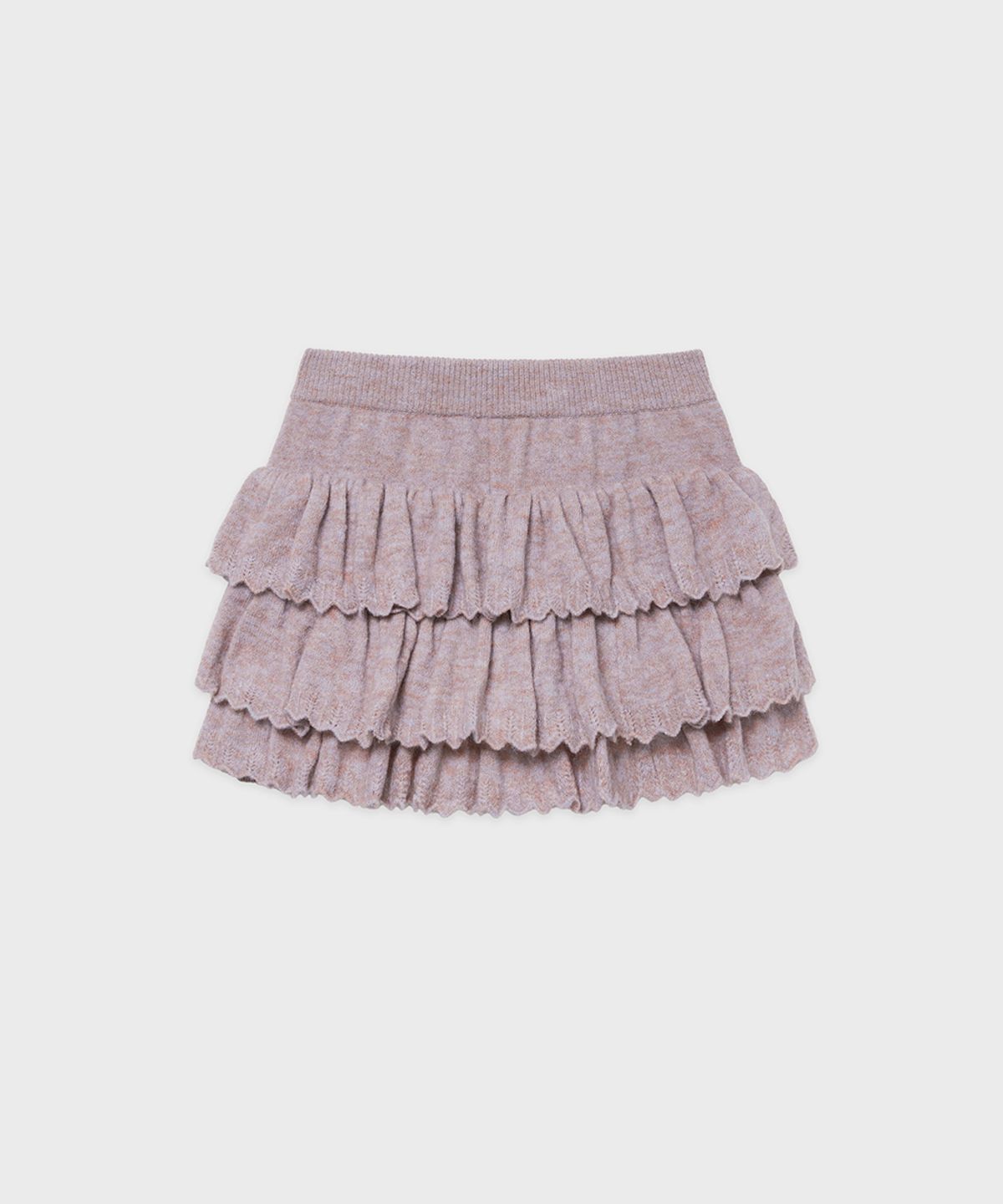 시눈(SINOON) SN Ruffle Knit Pants (Candy)