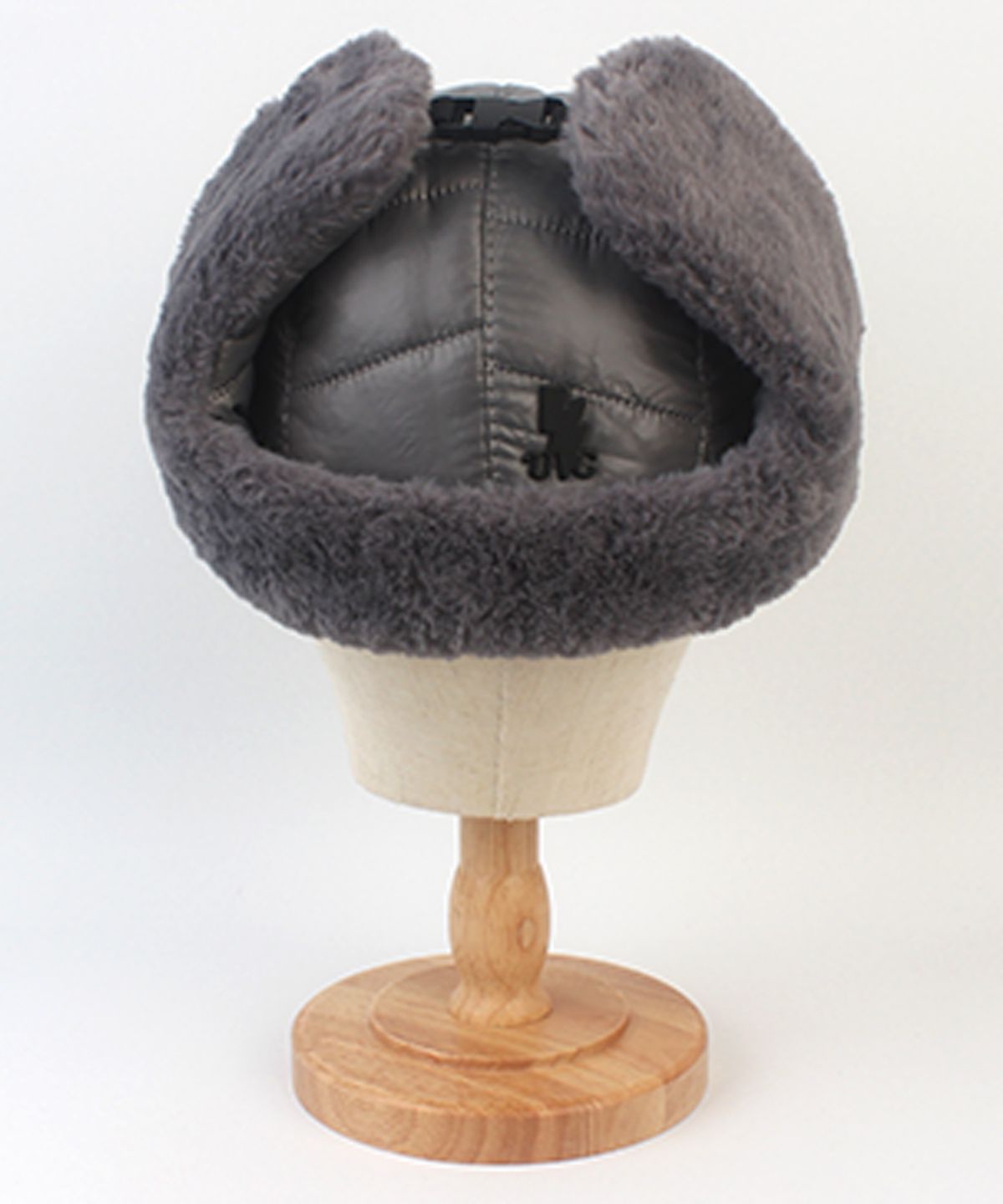 유니버셜 케미스트리(UNIVERSAL CHEMISTRY) Padding Fur Gray Aviator Hat 패딩모자
