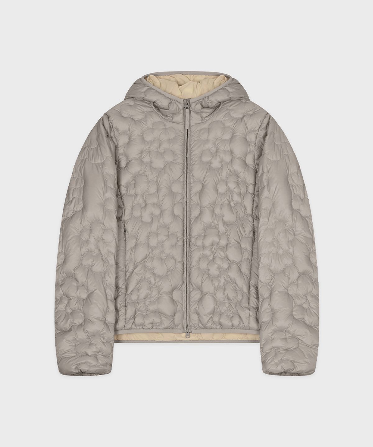 시눈(SINOON) Light Down Hoodie Jacket (Grey)