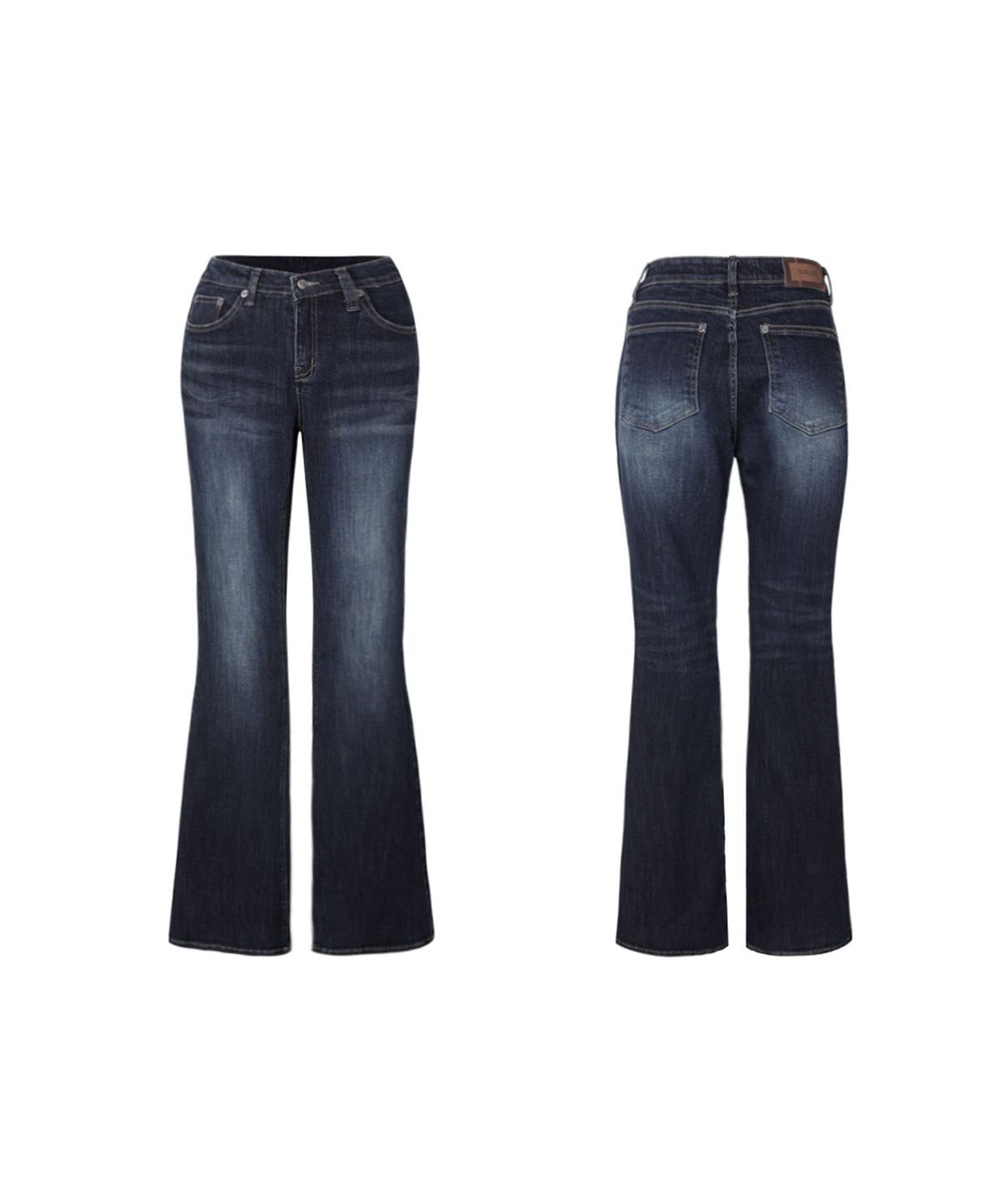 오도어(ODOR) Vintage raw jean in Mid-blue