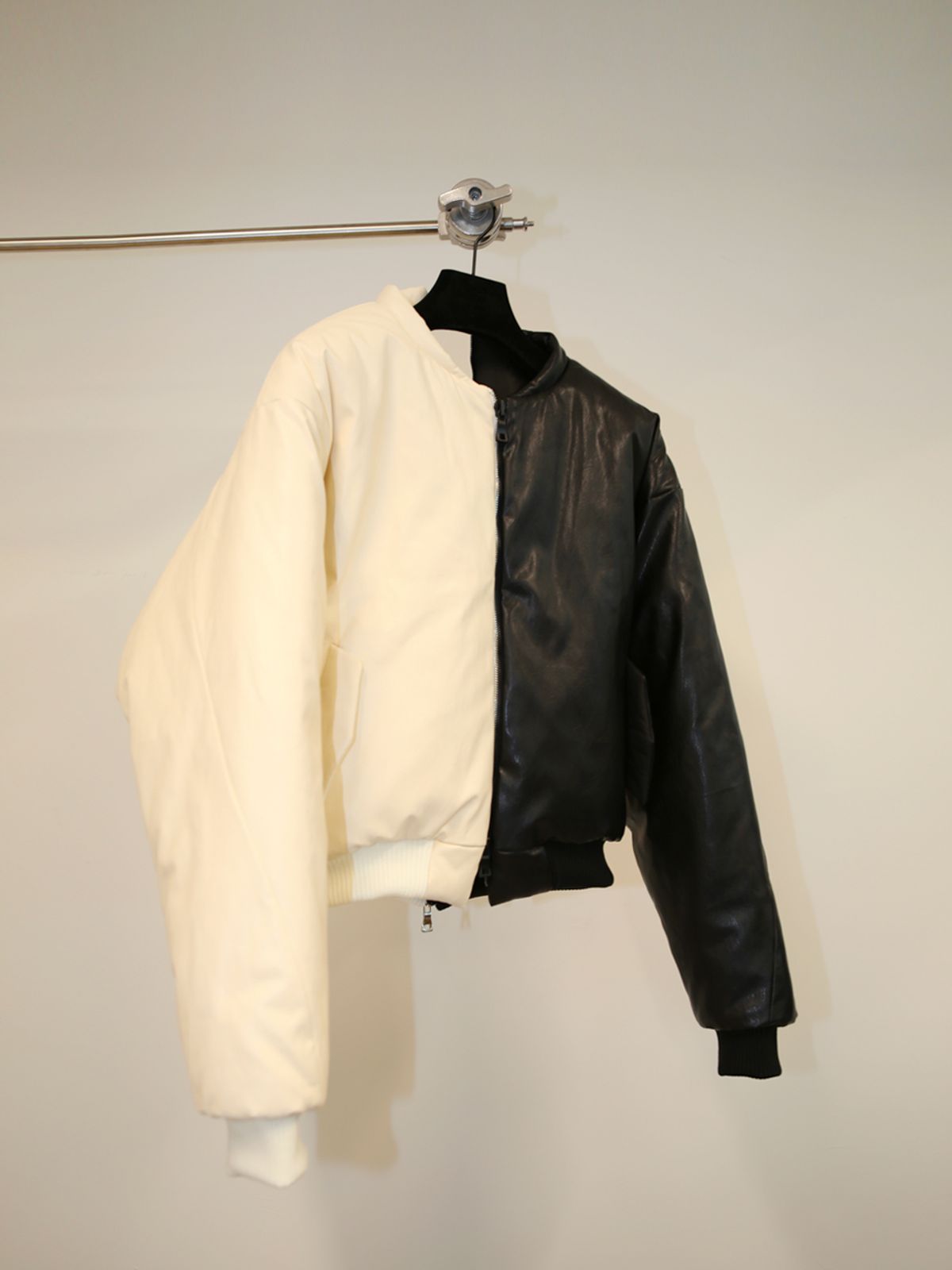 고저(GOZER) DOUBLE ZIP MA -1_BLACK