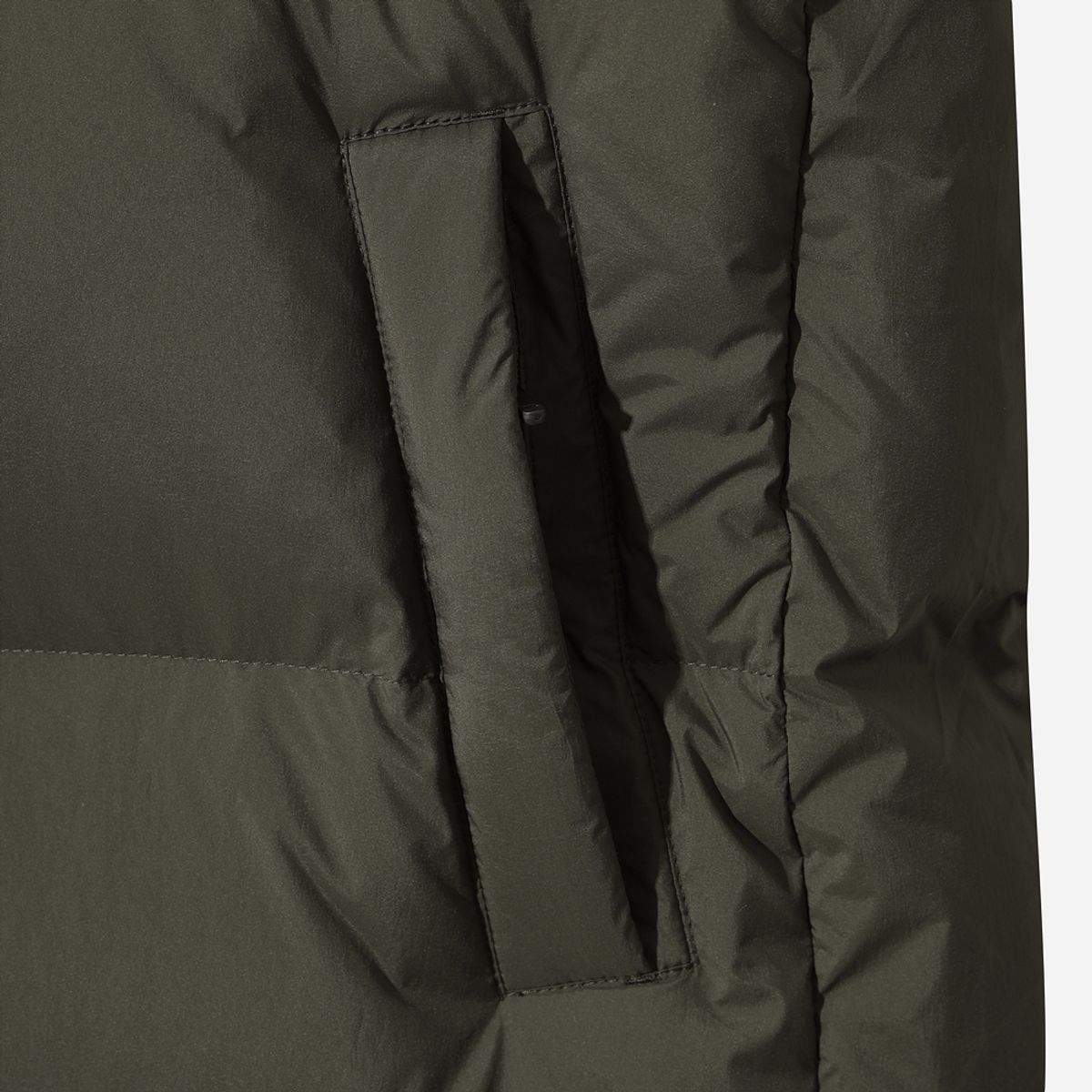 디오디(DOD) 여성) 리버시블 D7 롱다운자켓(D.CHARCOAL GREY)