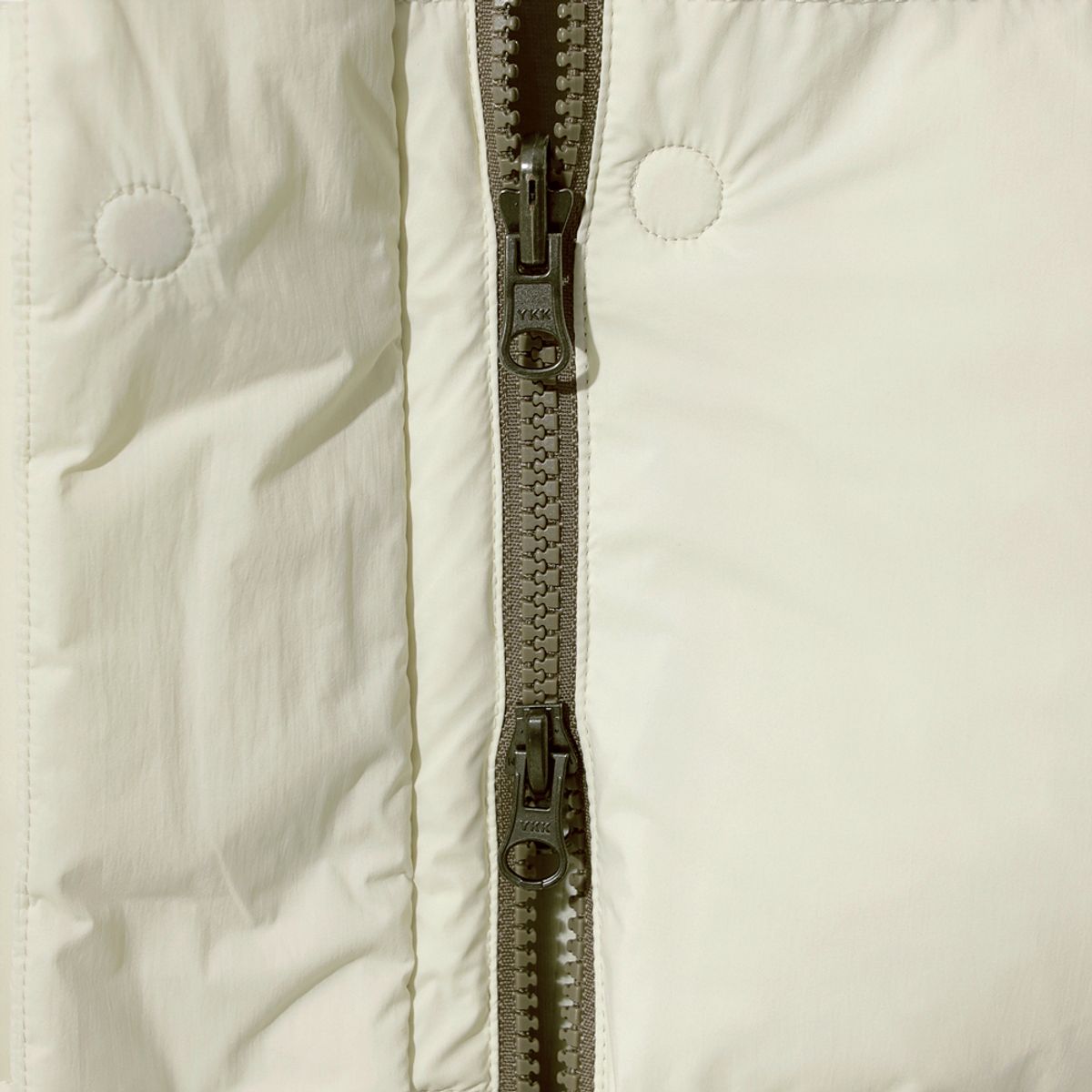 디오디(DOD) 여성) 리버시블 D7 롱다운자켓(IVORY)