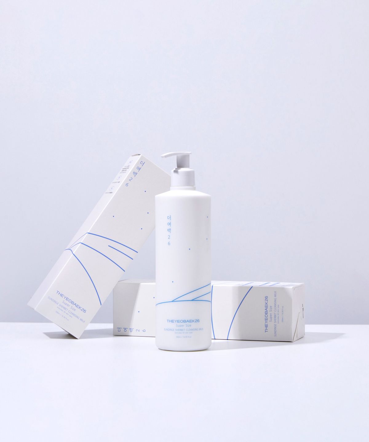 더여백26(THEYEOBAEK26) 더여백26 순딩이 클렌징 밀크 500ml 대용량