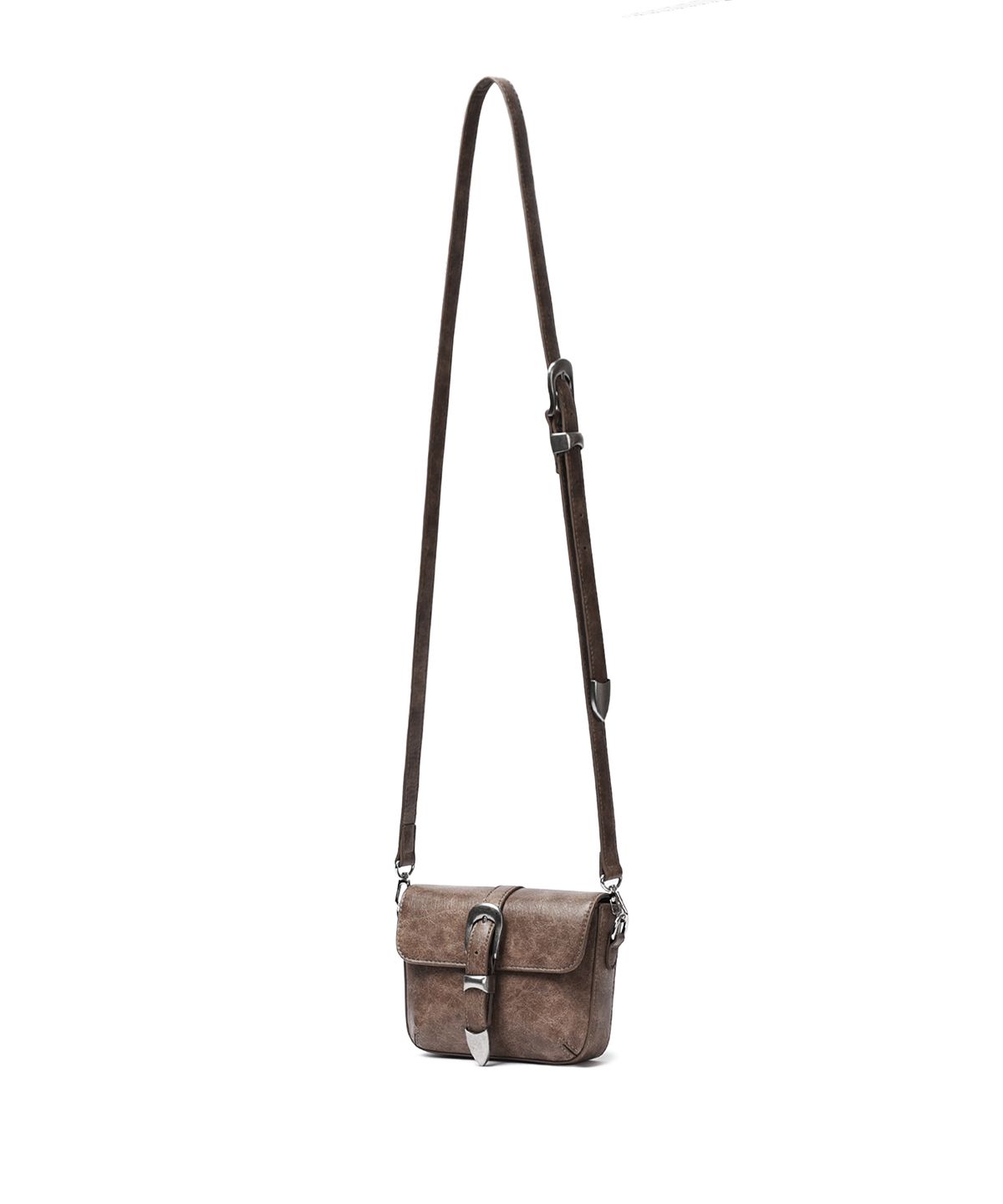 논오버스틱(NONOVERSTIC) Western Belt Bag VTG Brown