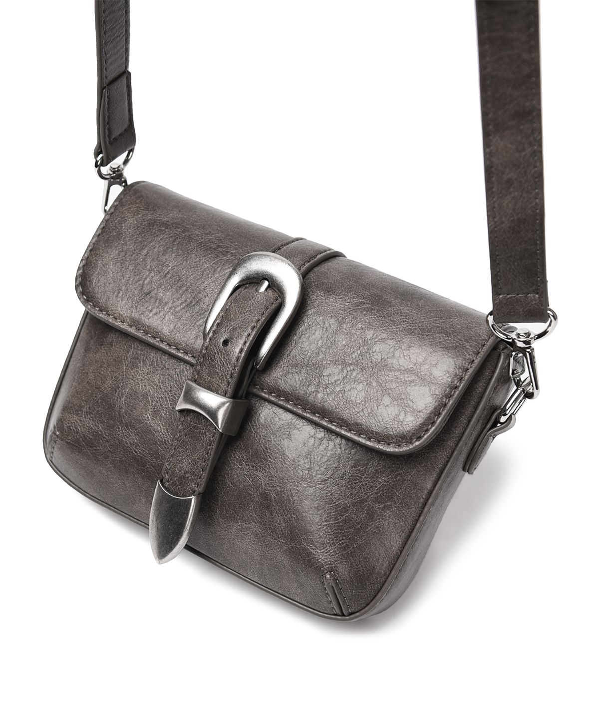 논오버스틱(NONOVERSTIC) Western Belt Bag VTG Gray