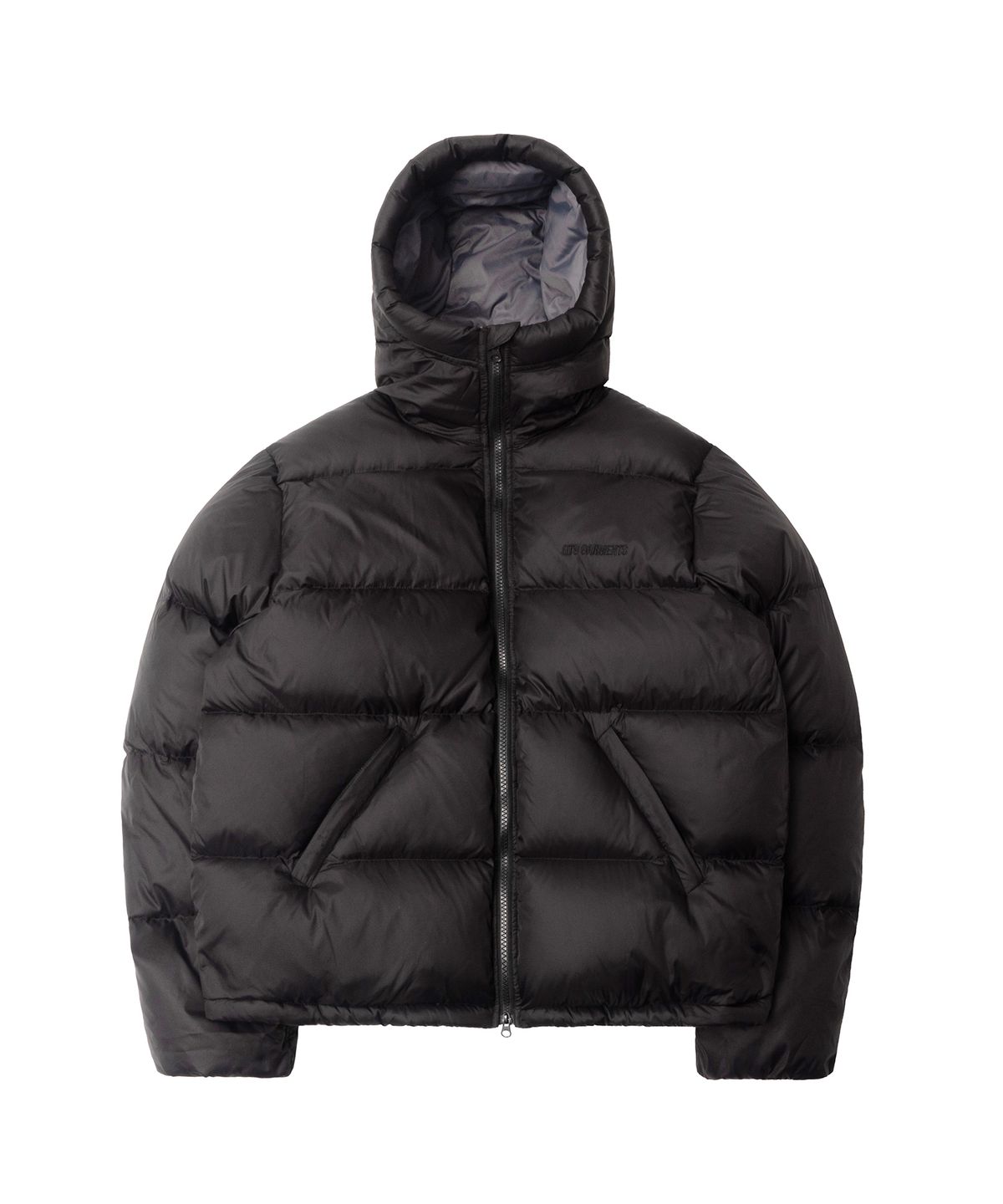 큐티에잇 가먼츠(QT8 GARMENTS) RG Duck Down Heavyweight Hoodie Jacket (Black)
