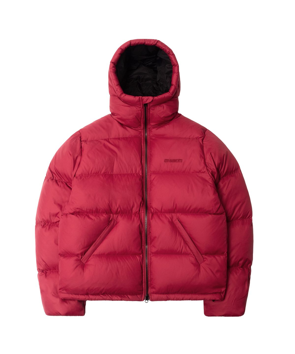 큐티에잇 가먼츠(QT8 GARMENTS) RG Duck Down Heavyweight Hoodie Jacket (Red)