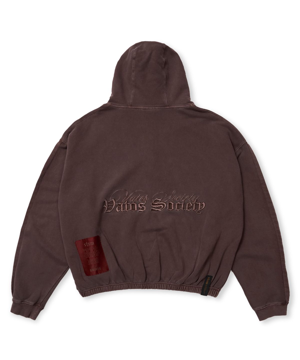 스티그마(STIGMA) PIGMENT ML CROP ZIP-UP BROWN