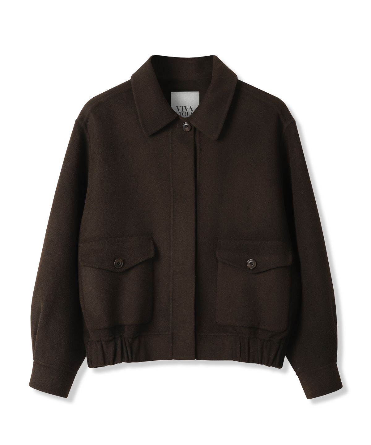 비바셔스(VIVACIOUS) Bene Handmade Wool Jacket BROWN