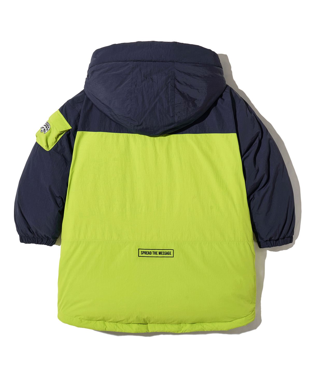 브라운브레스 키즈(BROWNBREATH KIDS) KIDS BLOCK DOWN JUMPER - GREEN