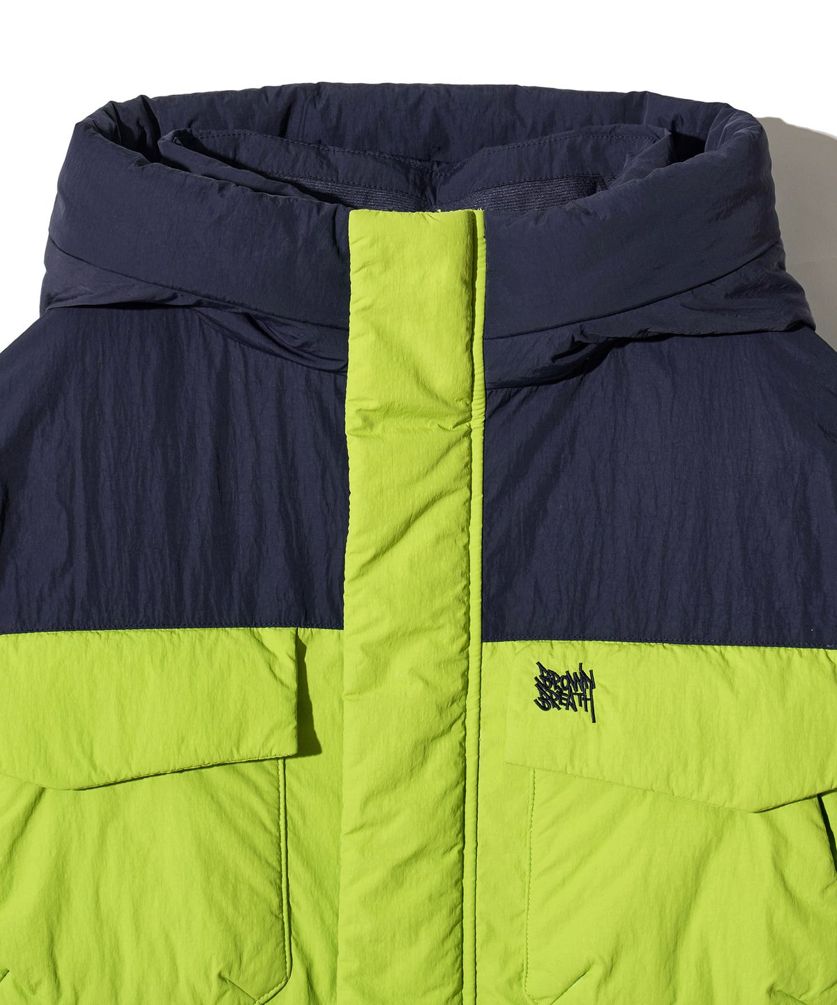 브라운브레스 키즈(BROWNBREATH KIDS) KIDS BLOCK DOWN JUMPER - GREEN