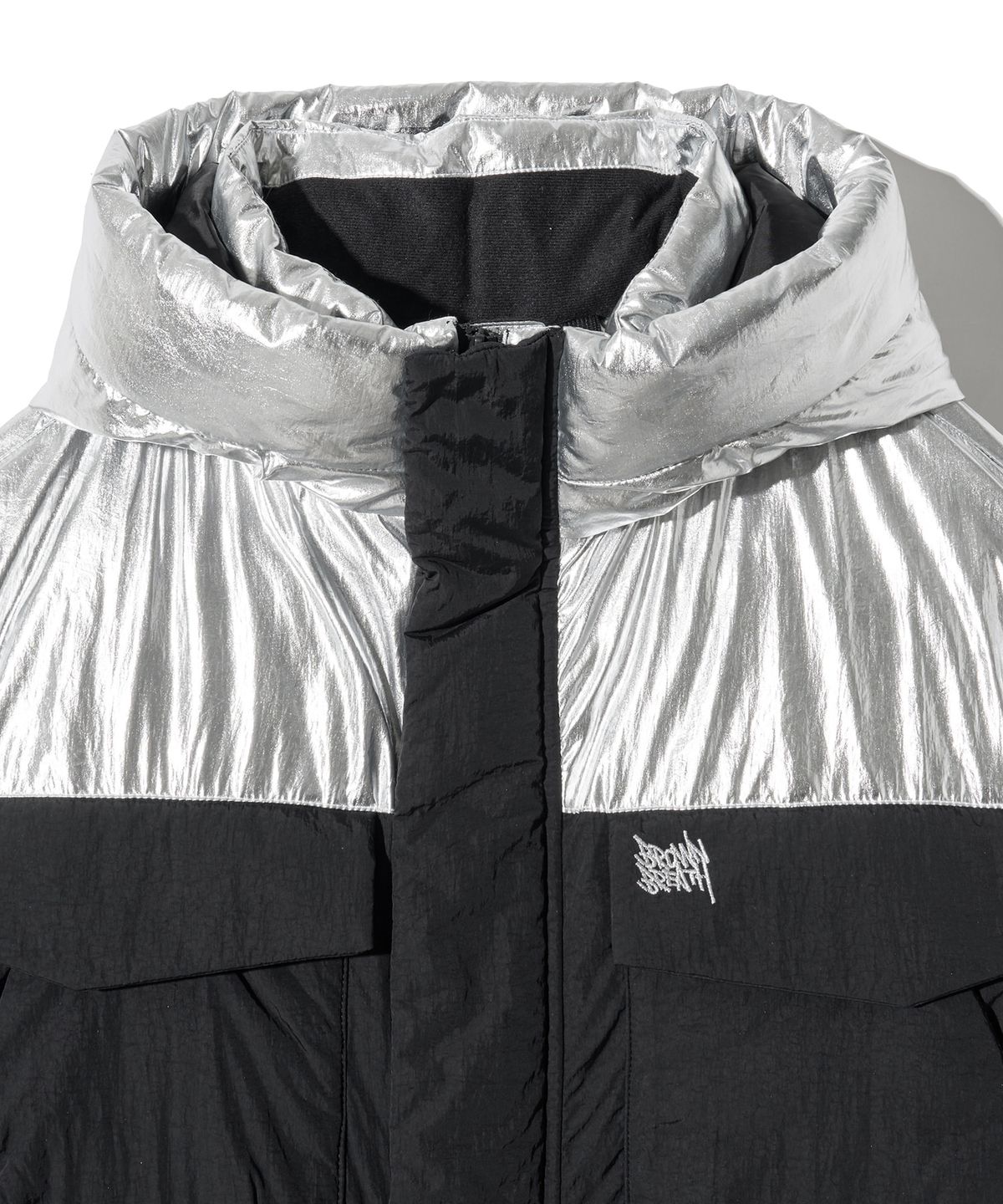 브라운브레스 키즈(BROWNBREATH KIDS) KIDS BLOCK DOWN JUMPER - BLACK