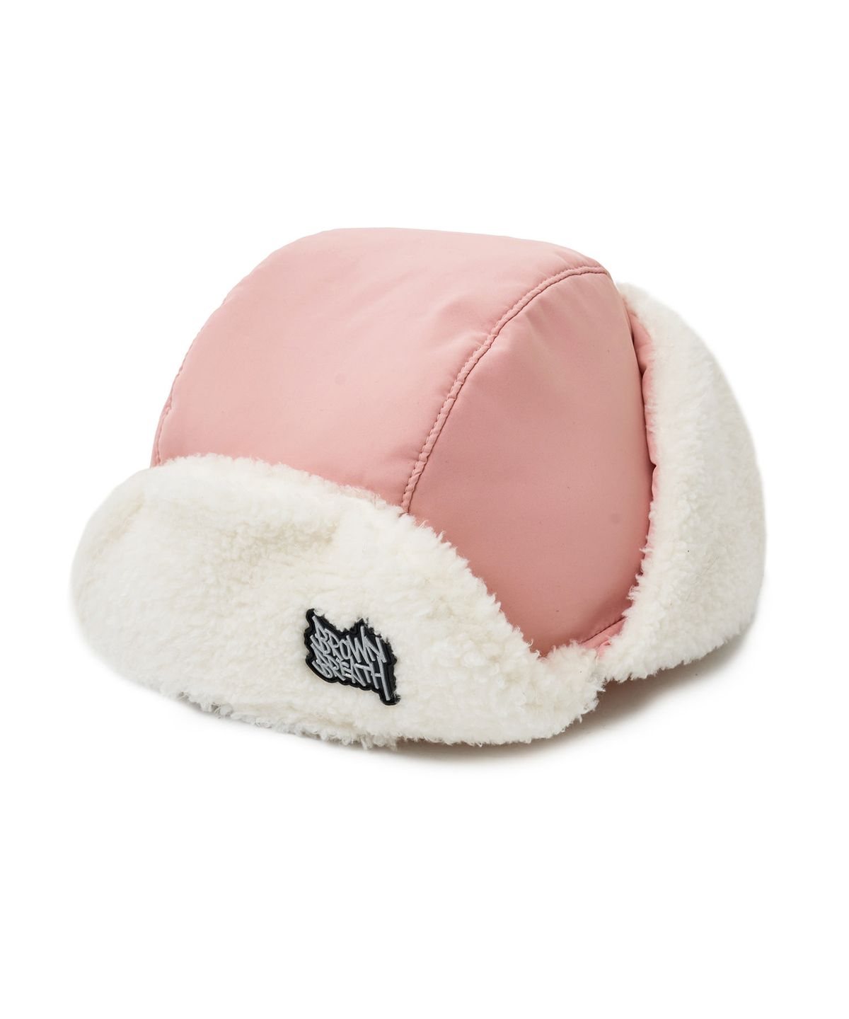 브라운브레스 키즈(BROWNBREATH KIDS) KIDS TAG EARMUFF PADDING CAP - PINK