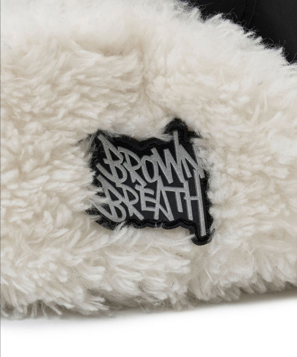 브라운브레스 키즈(BROWNBREATH KIDS) KIDS TAG EARMUFF PADDING CAP - BLACK
