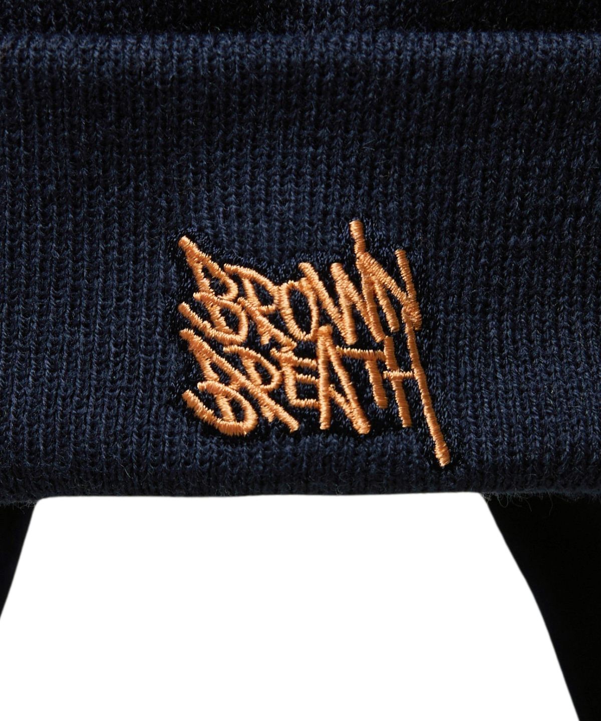 브라운브레스 키즈(BROWNBREATH KIDS) KIDS EARMUFF BEANIE - NAVY