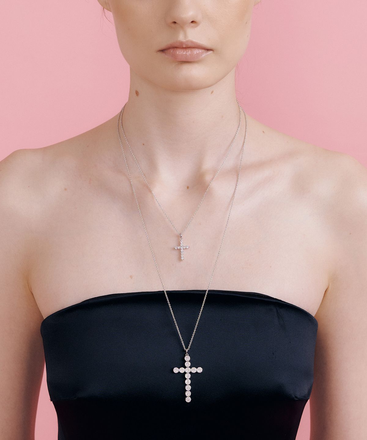 마티아스(MATIAS) Cross mini Necklace