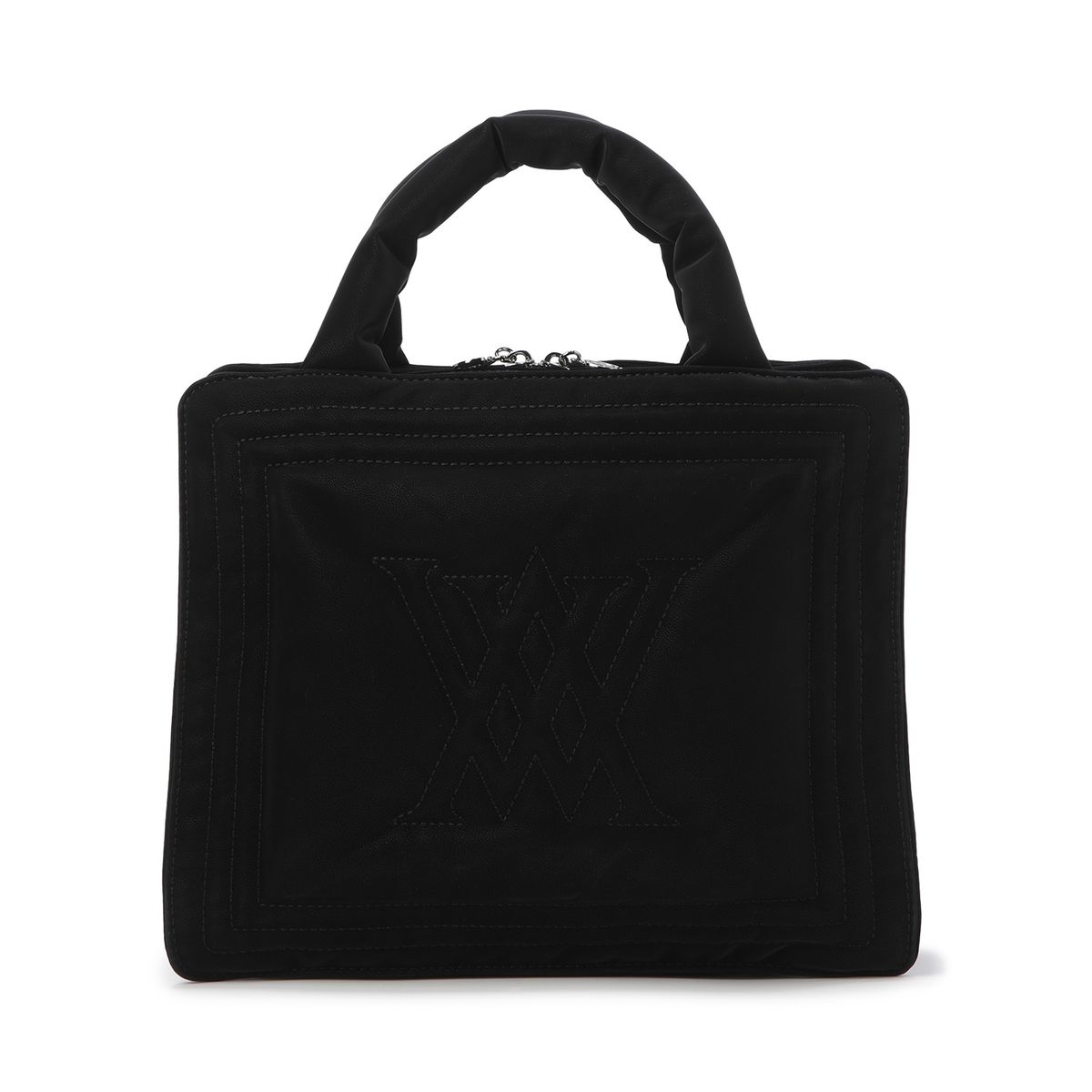 어뉴골프(ANEW GOLF) WOMEN LOGO PADDED TOTE BAG_BK