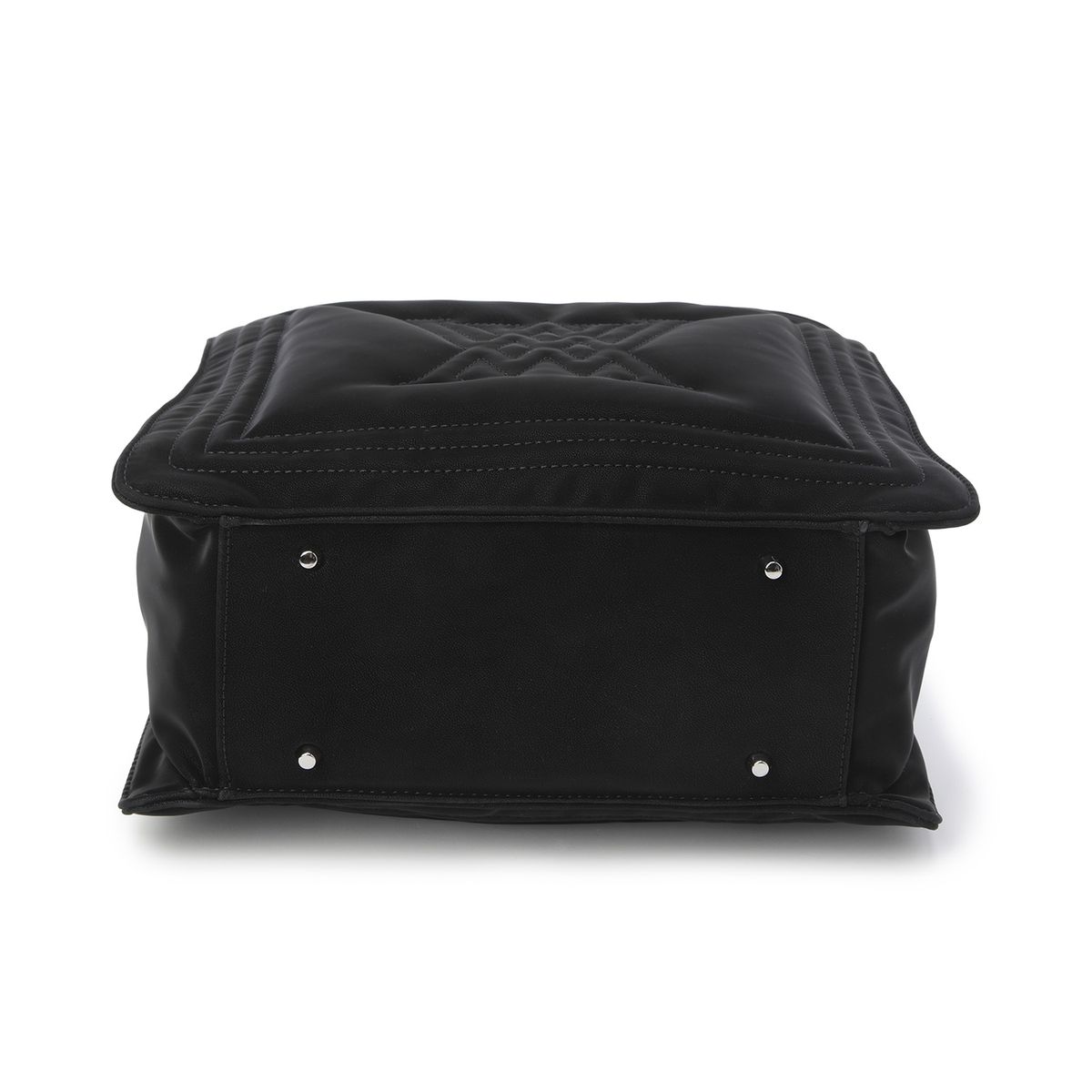 어뉴골프(ANEW GOLF) WOMEN LOGO PADDED TOTE BAG_BK