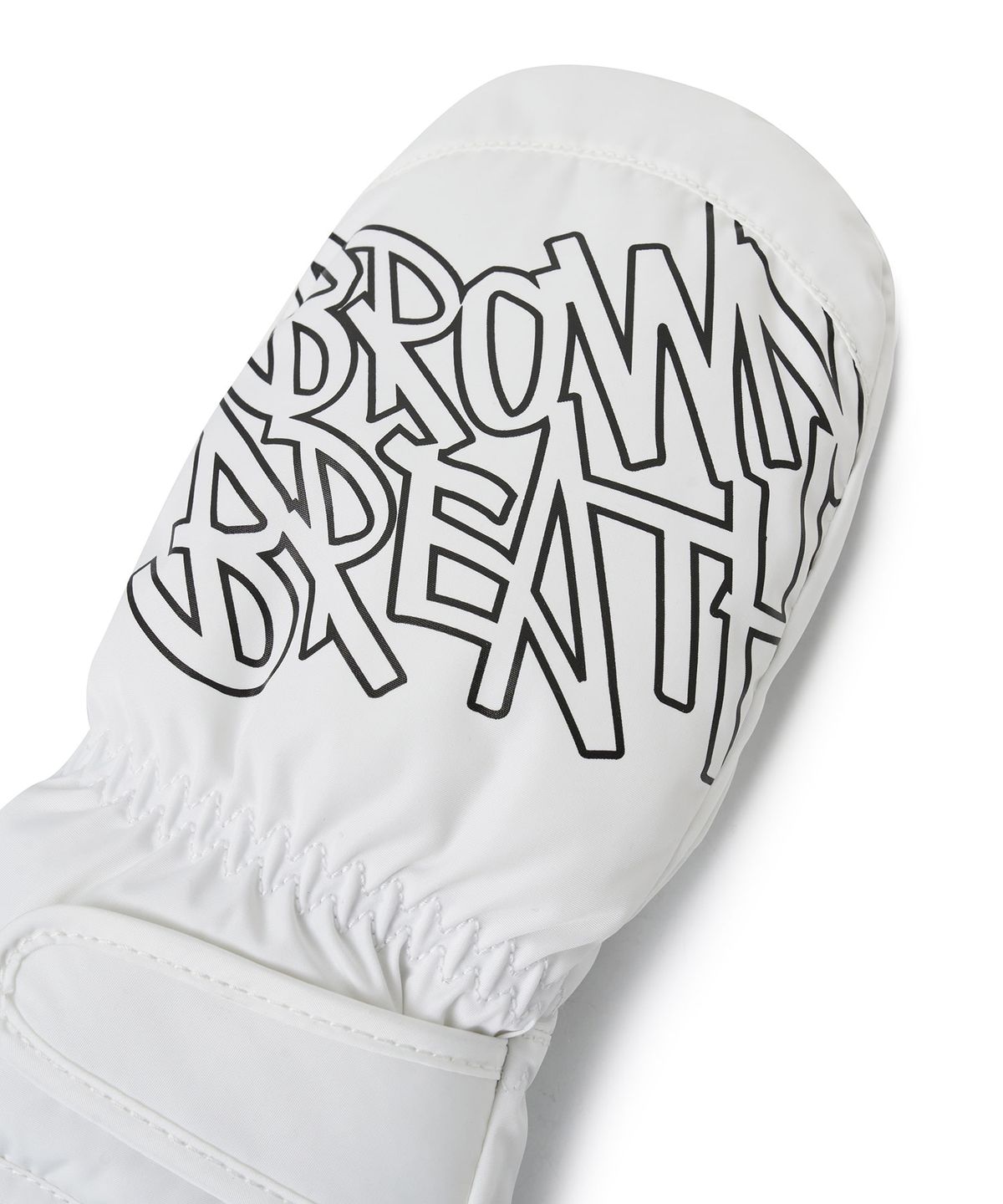 브라운브레스 키즈(BROWNBREATH KIDS) KIDS BIG TAG GLOVE - OFF WHITE