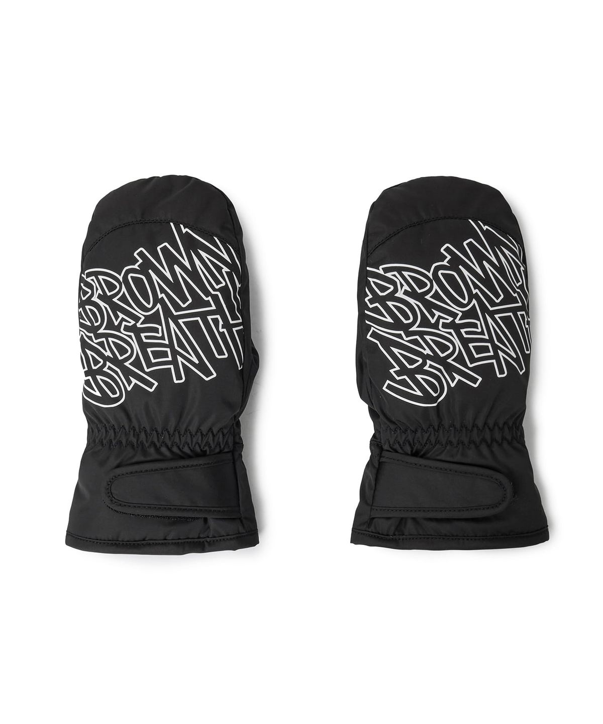 브라운브레스 키즈(BROWNBREATH KIDS) KIDS BIG TAG GLOVE - BLACK